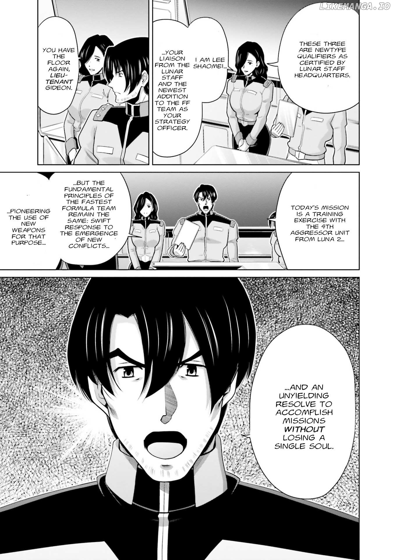 Mobile Suit Gundam F90 FF Chapter 26 - page 5