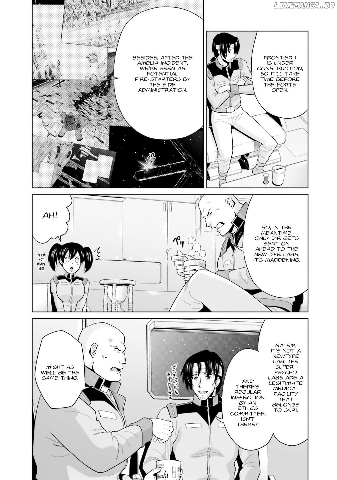 Mobile Suit Gundam F90 FF Chapter 29 - page 12