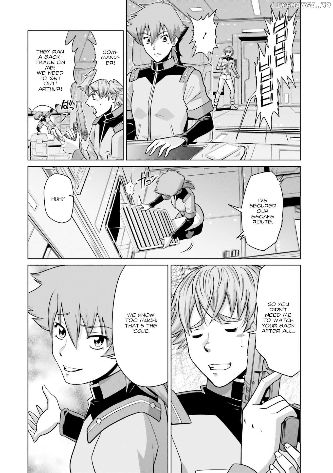 Mobile Suit Gundam F90 FF Chapter 33 - page 16