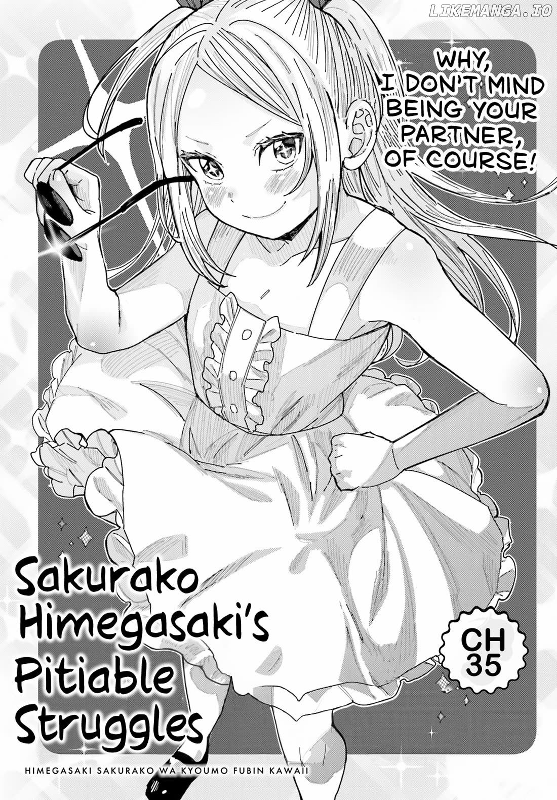 Himegasaki Sakurako wa Kyoumo Fubin Kawaii! Chapter 35 - page 1