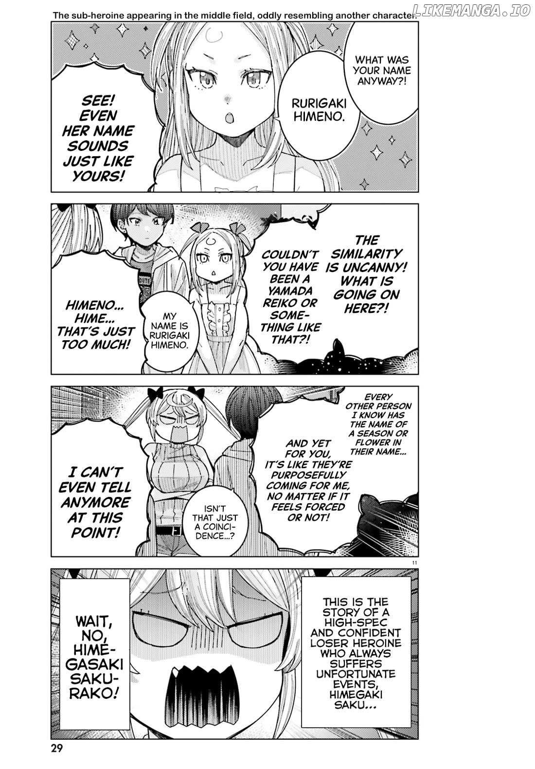 Himegasaki Sakurako wa Kyoumo Fubin Kawaii! Chapter 35 - page 11