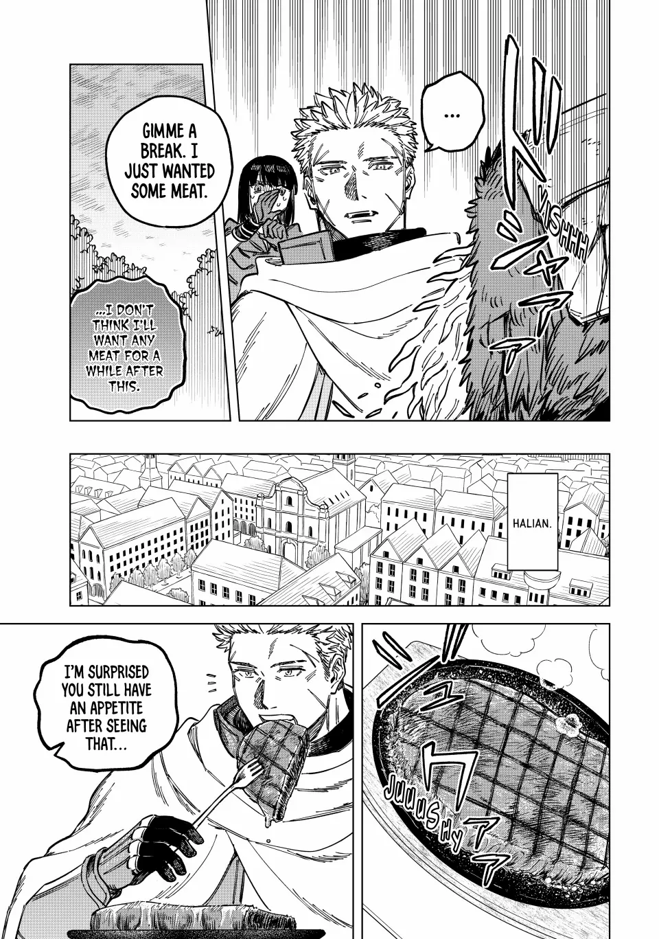 The Witch and the Mercenary Chapter 4 - page 11