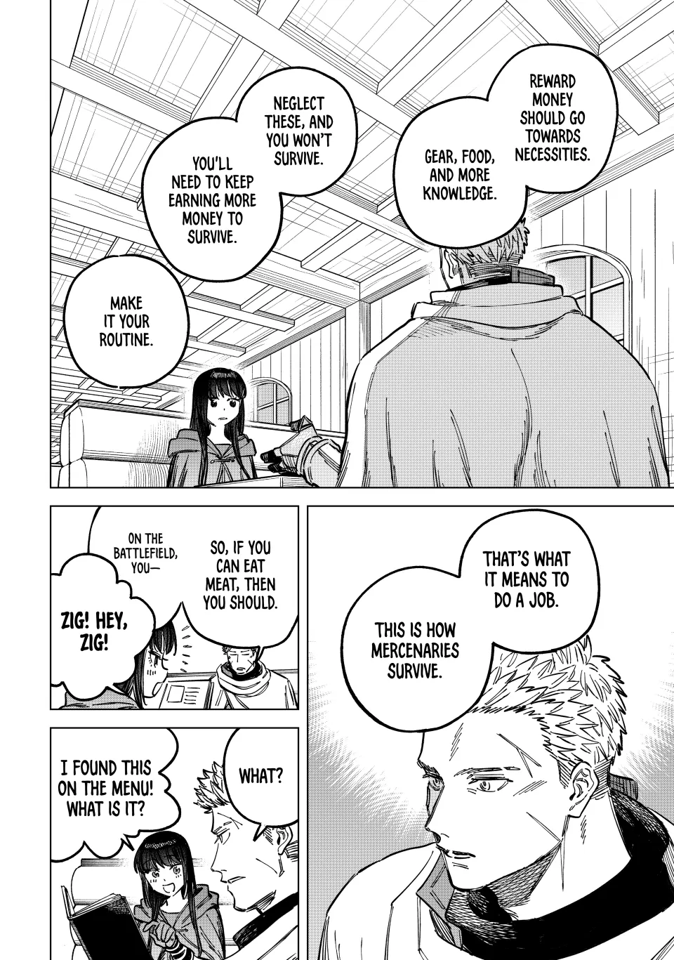 The Witch and the Mercenary Chapter 4 - page 12