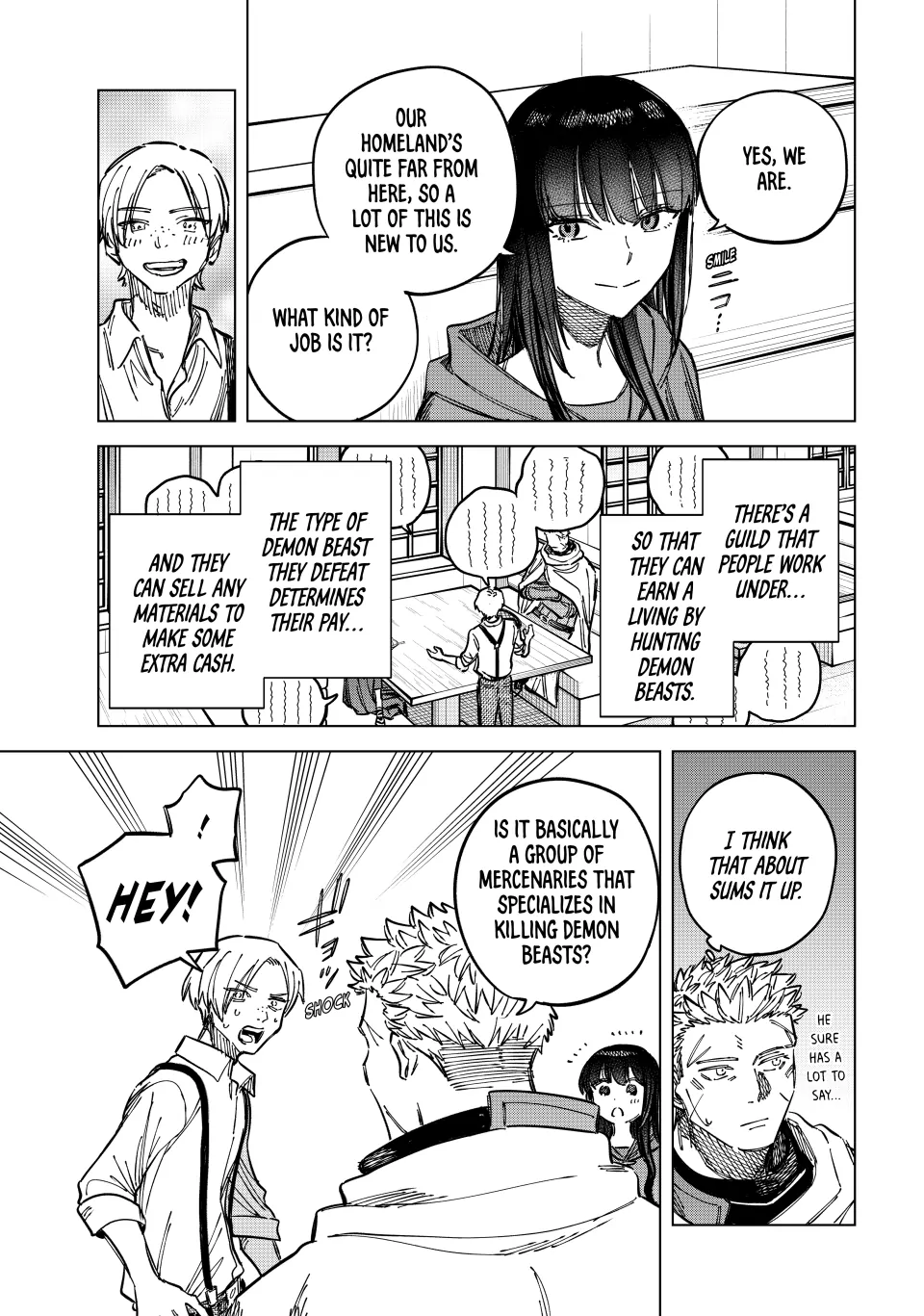The Witch and the Mercenary Chapter 4 - page 17