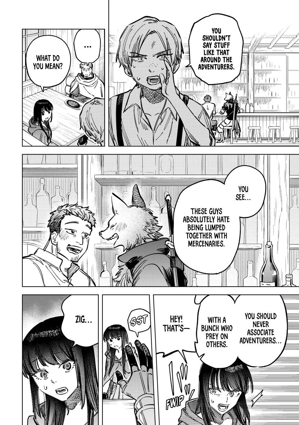 The Witch and the Mercenary Chapter 4 - page 18