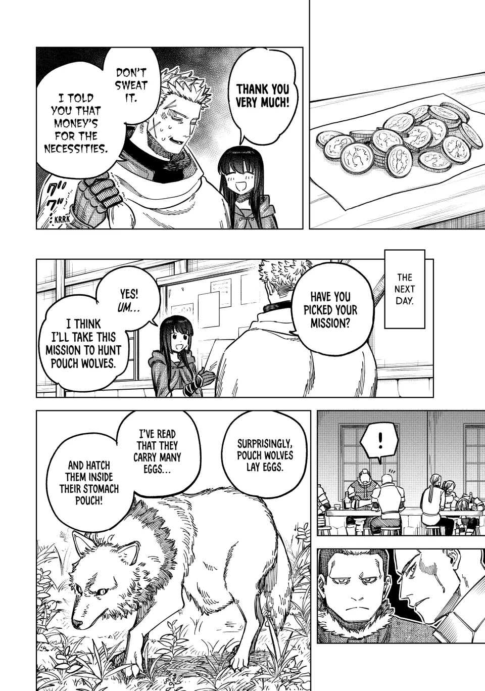 The Witch and the Mercenary Chapter 5 - page 12