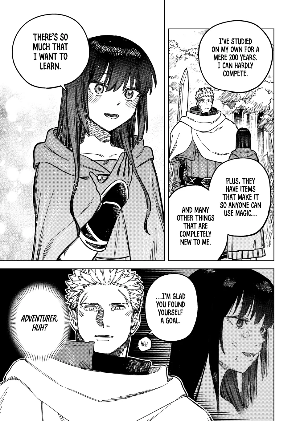 The Witch and the Mercenary Chapter 5 - page 25