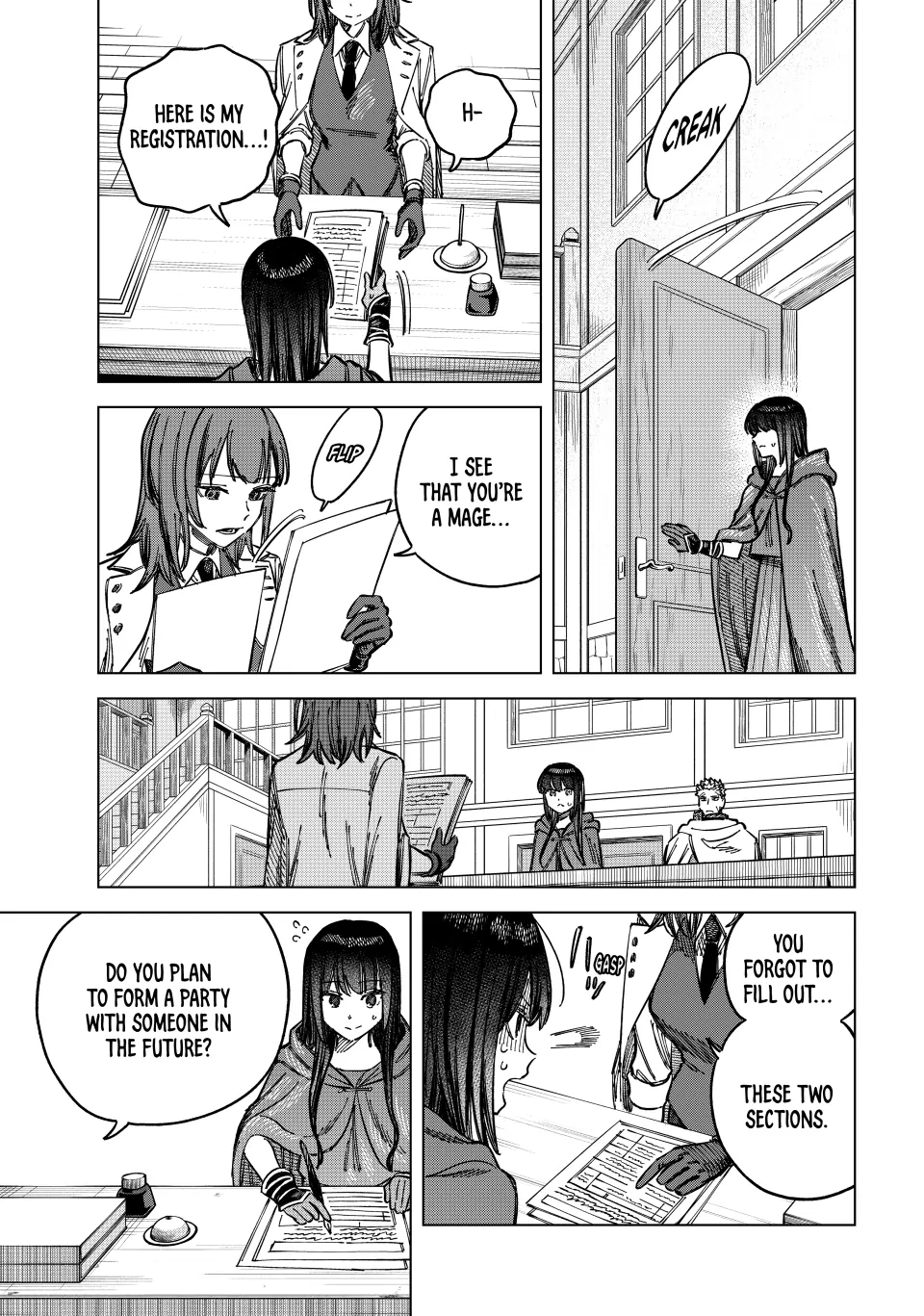 The Witch and the Mercenary Chapter 5 - page 7