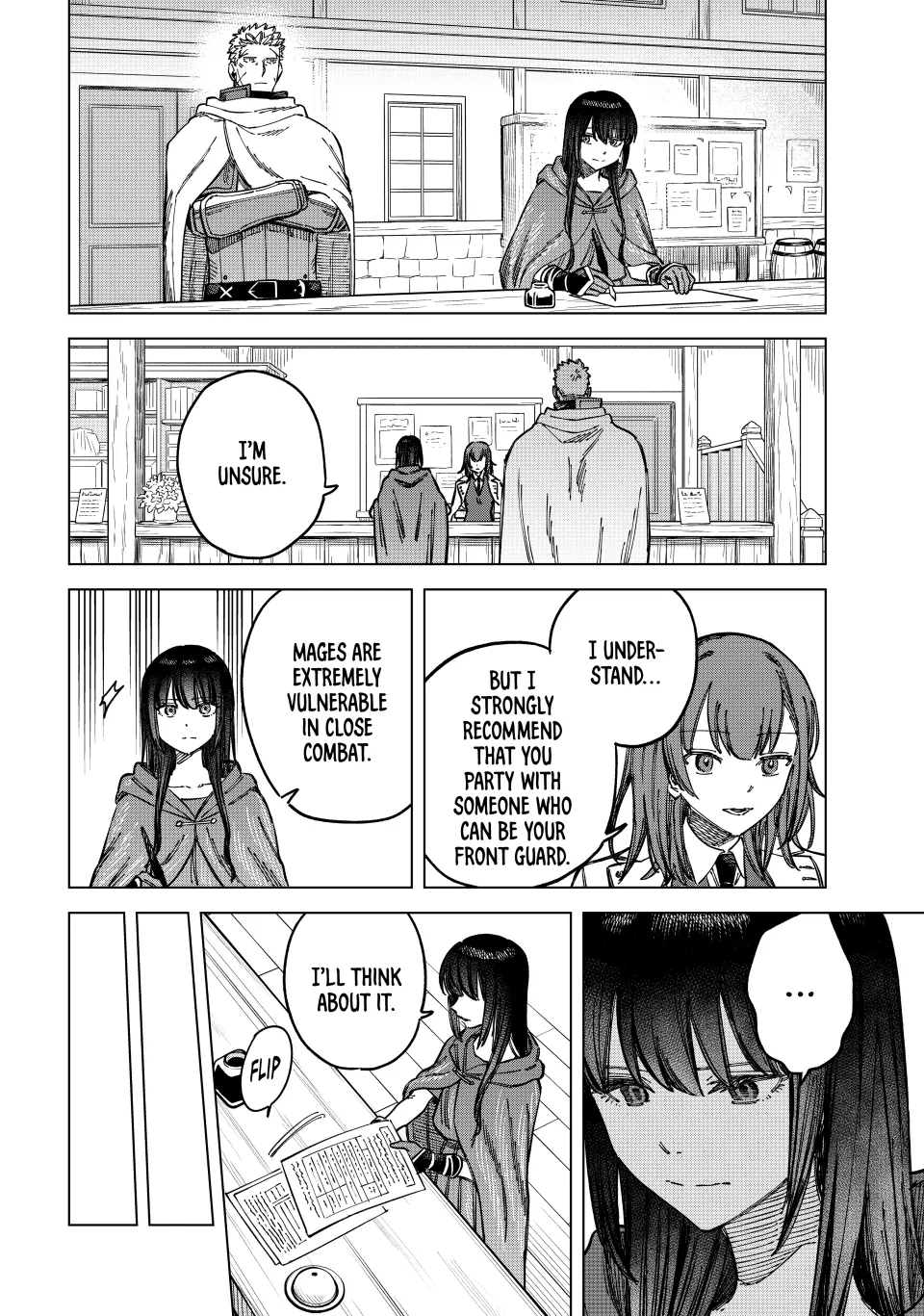 The Witch and the Mercenary Chapter 5 - page 8