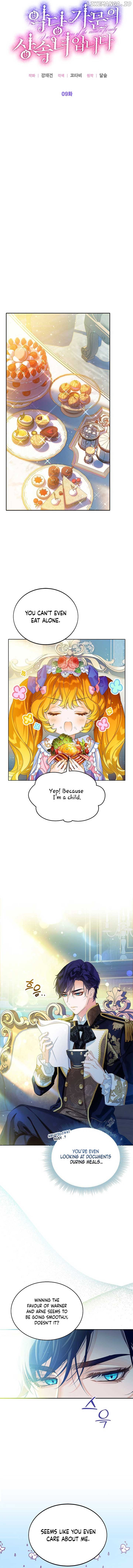The Villains' Little Heiress Chapter 9 - page 6