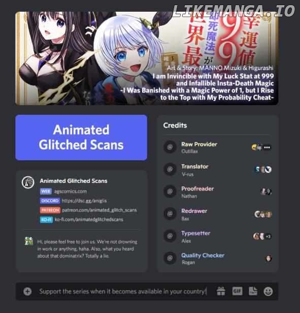 Koun-chi 999 no Watashi, Sokushi Mahou ga Zettai ni Seikou suru no de Sekai Saikyou desu ~ Mahou-chi 1 de Tsuihousaremashita ga, Kakuritsu Cheat de Moriagaru ~ Chapter 1 - page 1