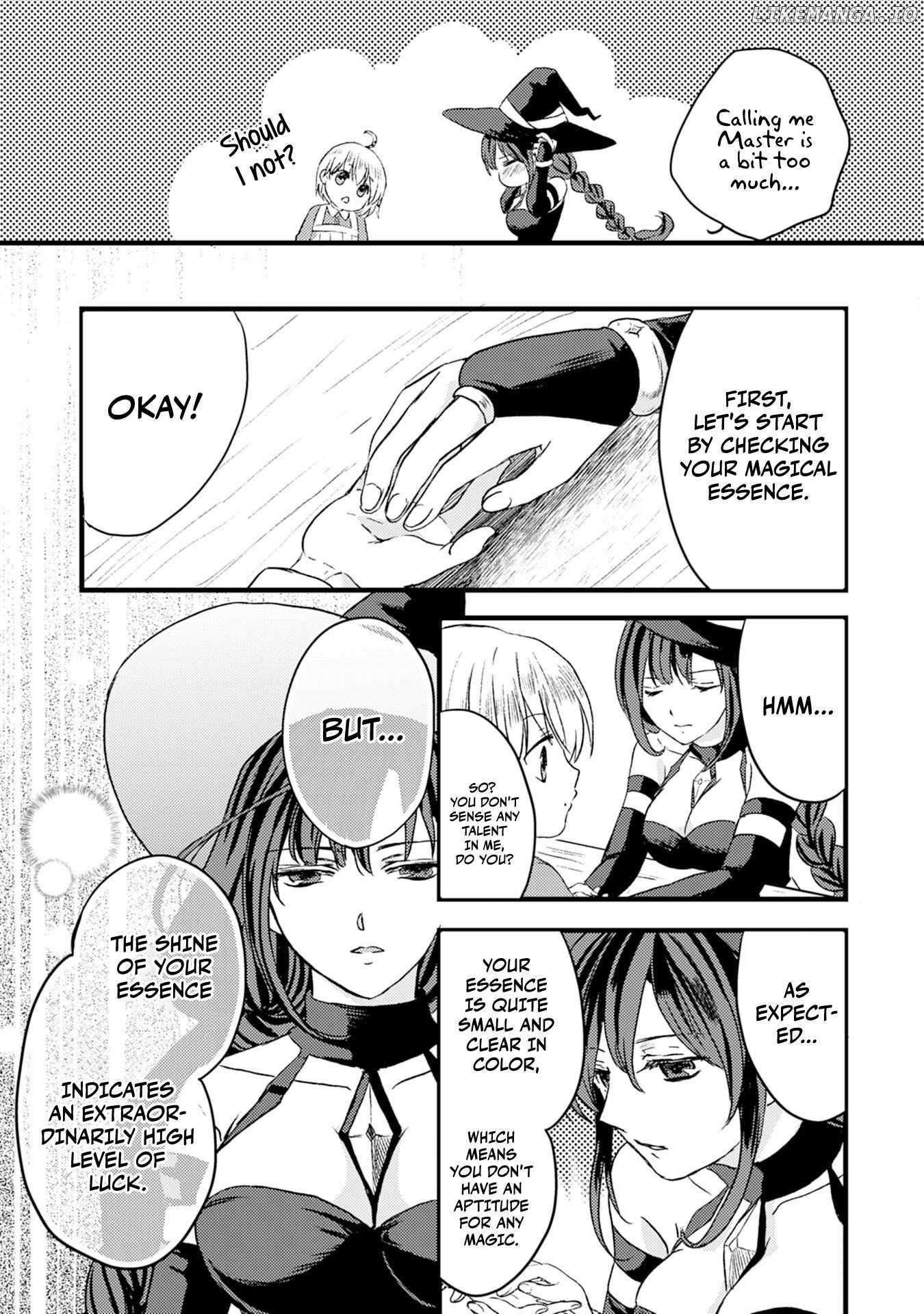 Koun-chi 999 no Watashi, Sokushi Mahou ga Zettai ni Seikou suru no de Sekai Saikyou desu ~ Mahou-chi 1 de Tsuihousaremashita ga, Kakuritsu Cheat de Moriagaru ~ Chapter 1 - page 22
