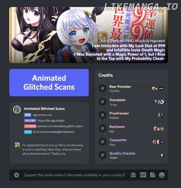 Koun-chi 999 no Watashi, Sokushi Mahou ga Zettai ni Seikou suru no de Sekai Saikyou desu ~ Mahou-chi 1 de Tsuihousaremashita ga, Kakuritsu Cheat de Moriagaru ~ Chapter 2 - page 1