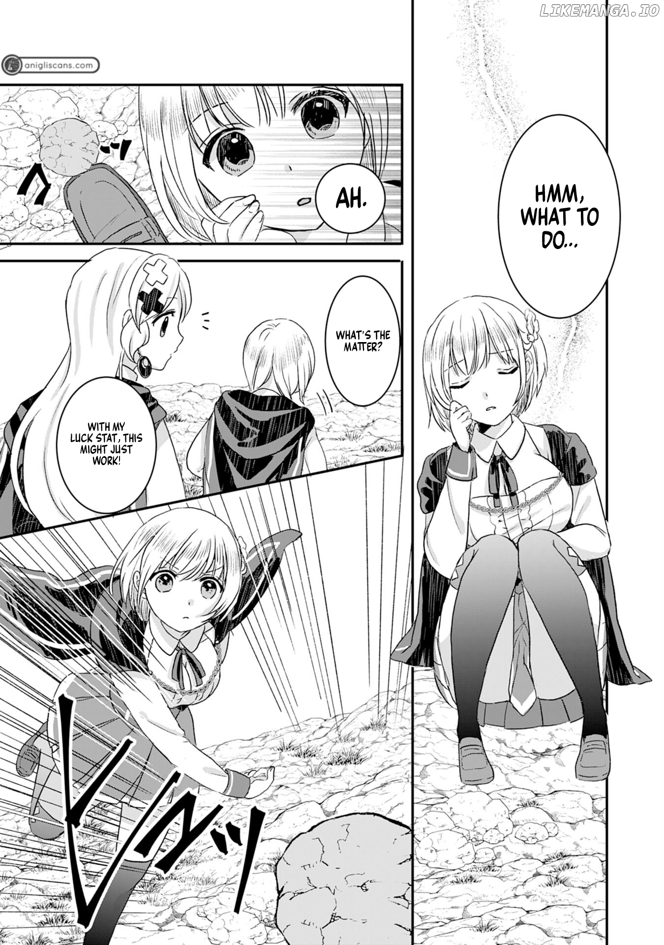 Koun-chi 999 no Watashi, Sokushi Mahou ga Zettai ni Seikou suru no de Sekai Saikyou desu ~ Mahou-chi 1 de Tsuihousaremashita ga, Kakuritsu Cheat de Moriagaru ~ Chapter 5 - page 17