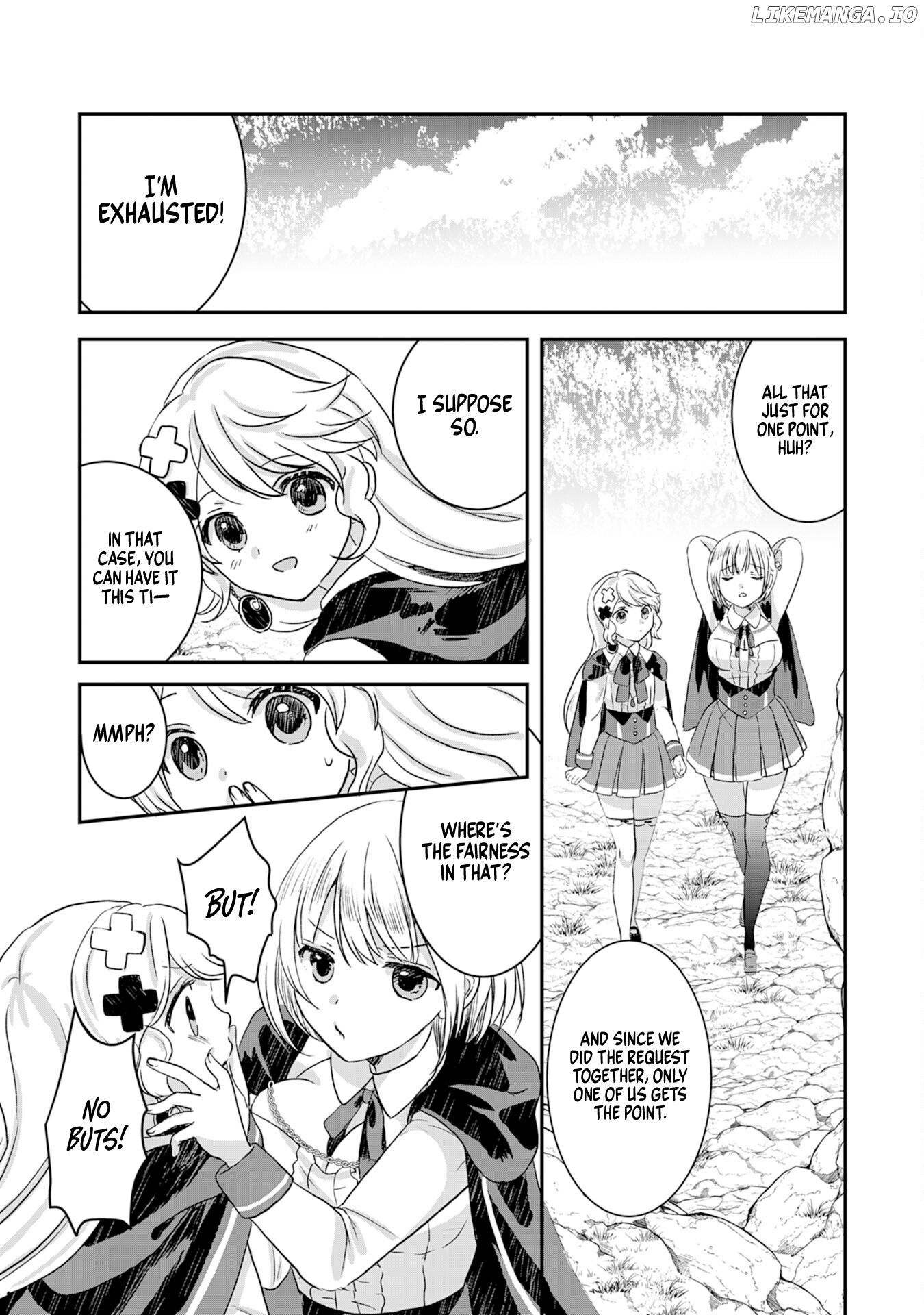 Koun-chi 999 no Watashi, Sokushi Mahou ga Zettai ni Seikou suru no de Sekai Saikyou desu ~ Mahou-chi 1 de Tsuihousaremashita ga, Kakuritsu Cheat de Moriagaru ~ Chapter 5 - page 21