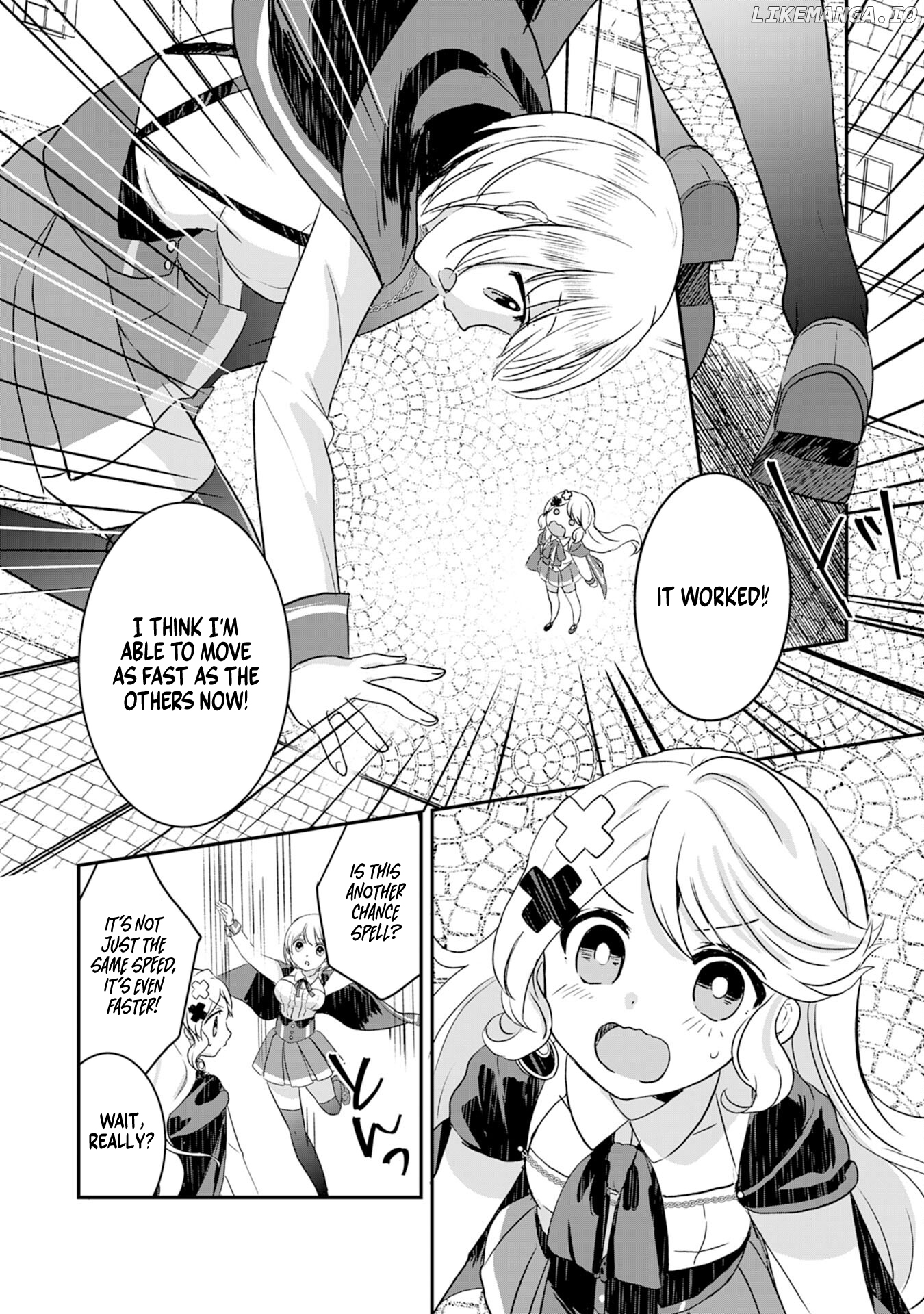 Koun-chi 999 no Watashi, Sokushi Mahou ga Zettai ni Seikou suru no de Sekai Saikyou desu ~ Mahou-chi 1 de Tsuihousaremashita ga, Kakuritsu Cheat de Moriagaru ~ Chapter 5 - page 10