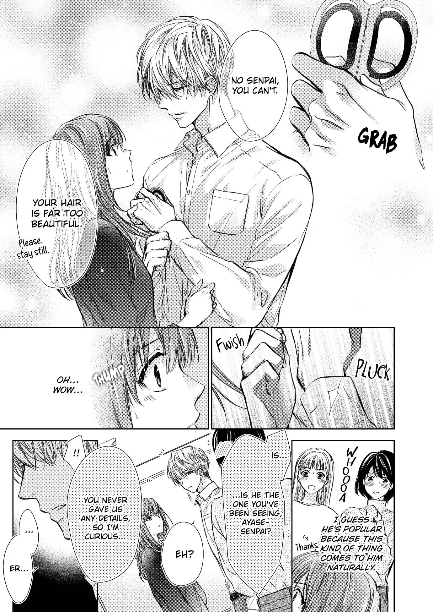 Amaete Iiyo, Mitasukara. - Honne no H de Midasareru Yoru Chapter 1 - page 9