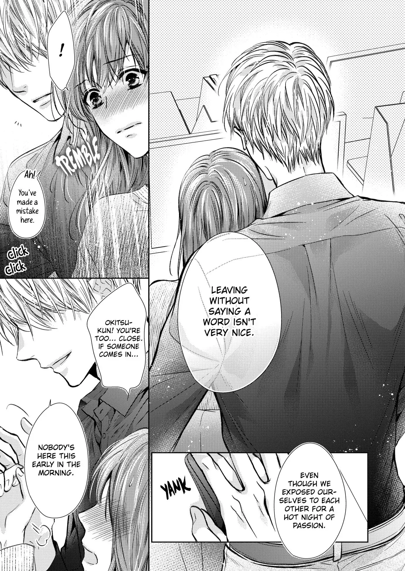 Amaete Iiyo, Mitasukara. - Honne no H de Midasareru Yoru Chapter 5 - page 8