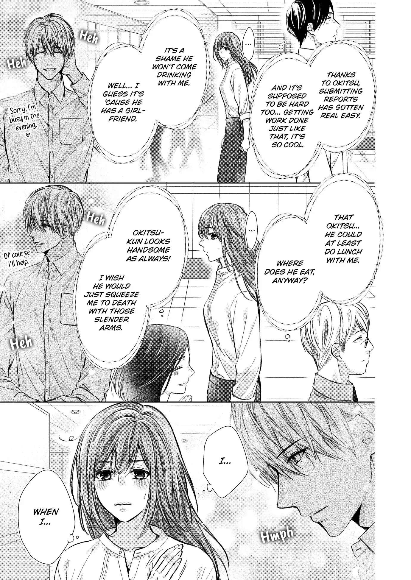Amaete Iiyo, Mitasukara. - Honne no H de Midasareru Yoru Chapter 7 - page 2