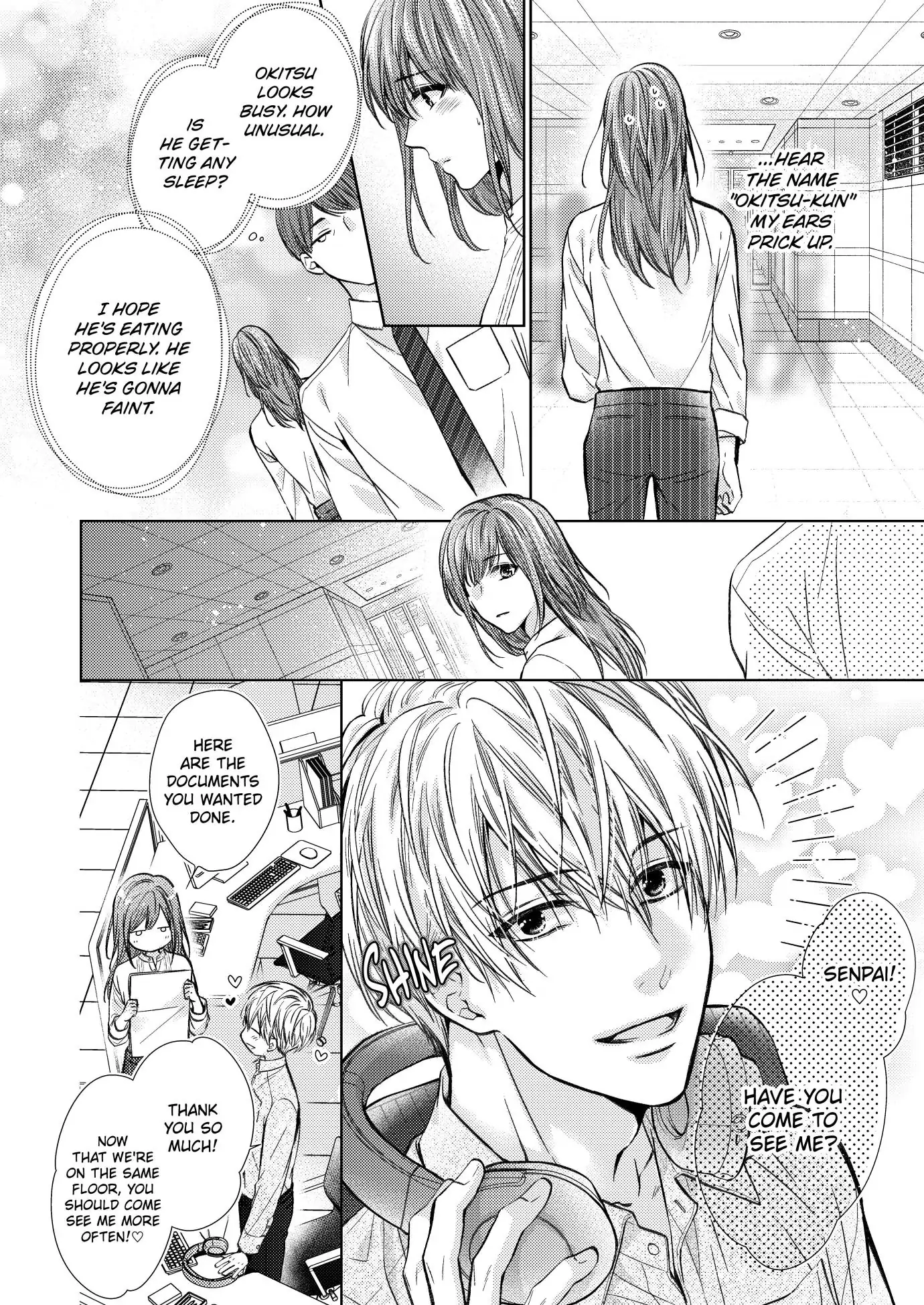 Amaete Iiyo, Mitasukara. - Honne no H de Midasareru Yoru Chapter 7 - page 3
