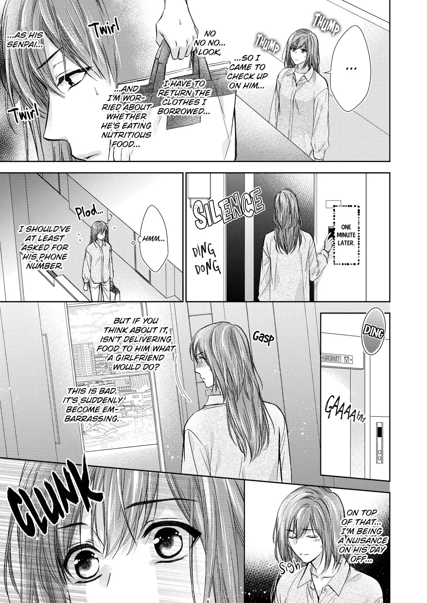 Amaete Iiyo, Mitasukara. - Honne no H de Midasareru Yoru Chapter 7 - page 8