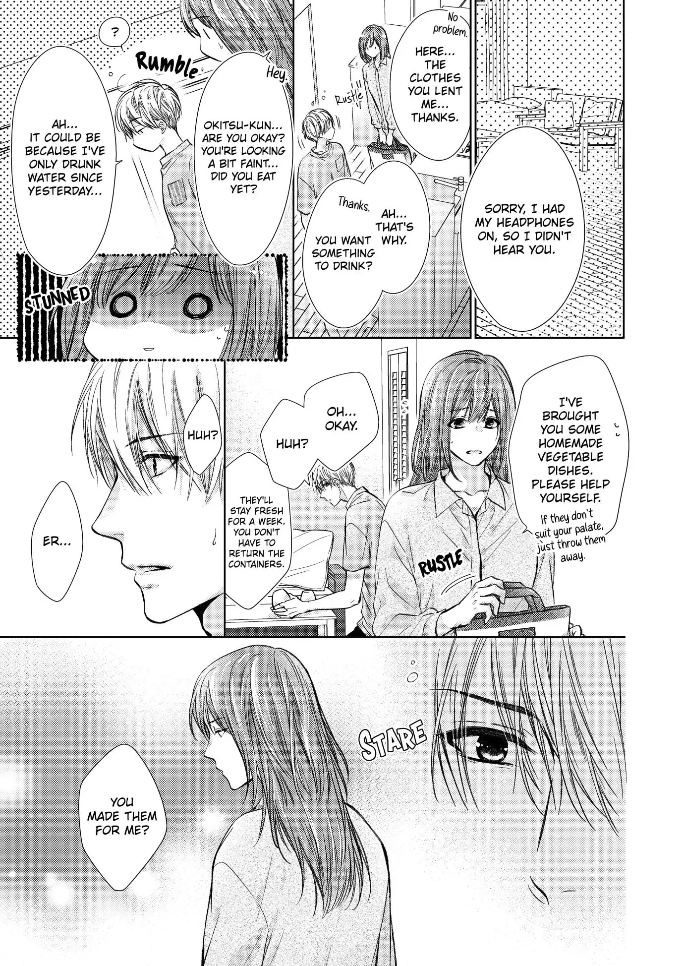 Amaete Iiyo, Mitasukara. - Honne no H de Midasareru Yoru Chapter 8 - page 2