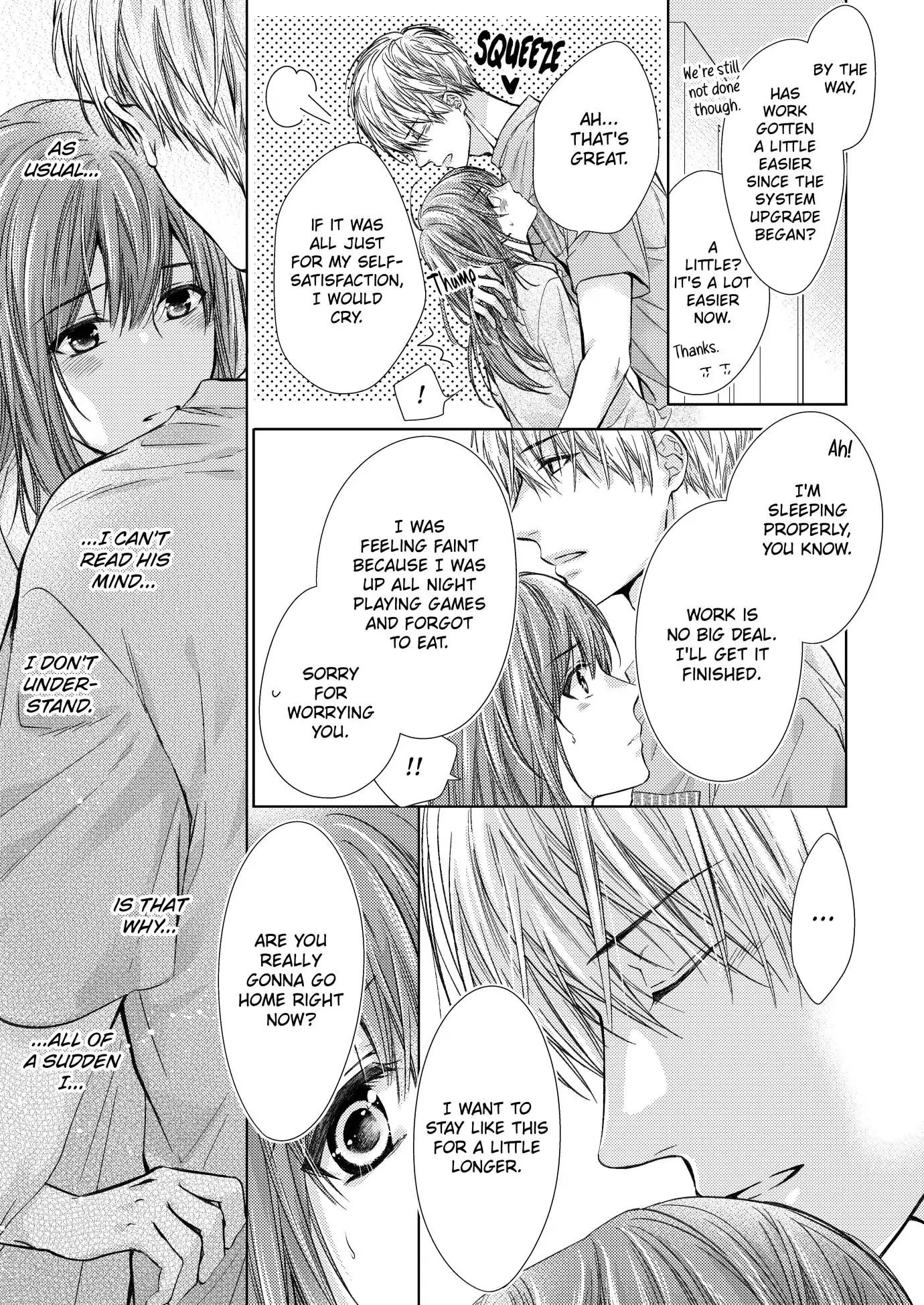 Amaete Iiyo, Mitasukara. - Honne no H de Midasareru Yoru Chapter 8 - page 6