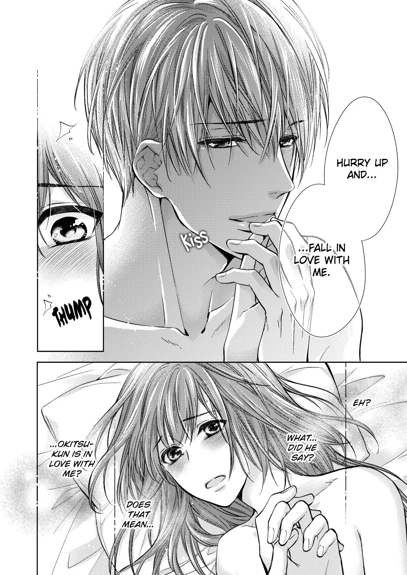 Amaete Iiyo, Mitasukara. - Honne no H de Midasareru Yoru Chapter 9 - page 9