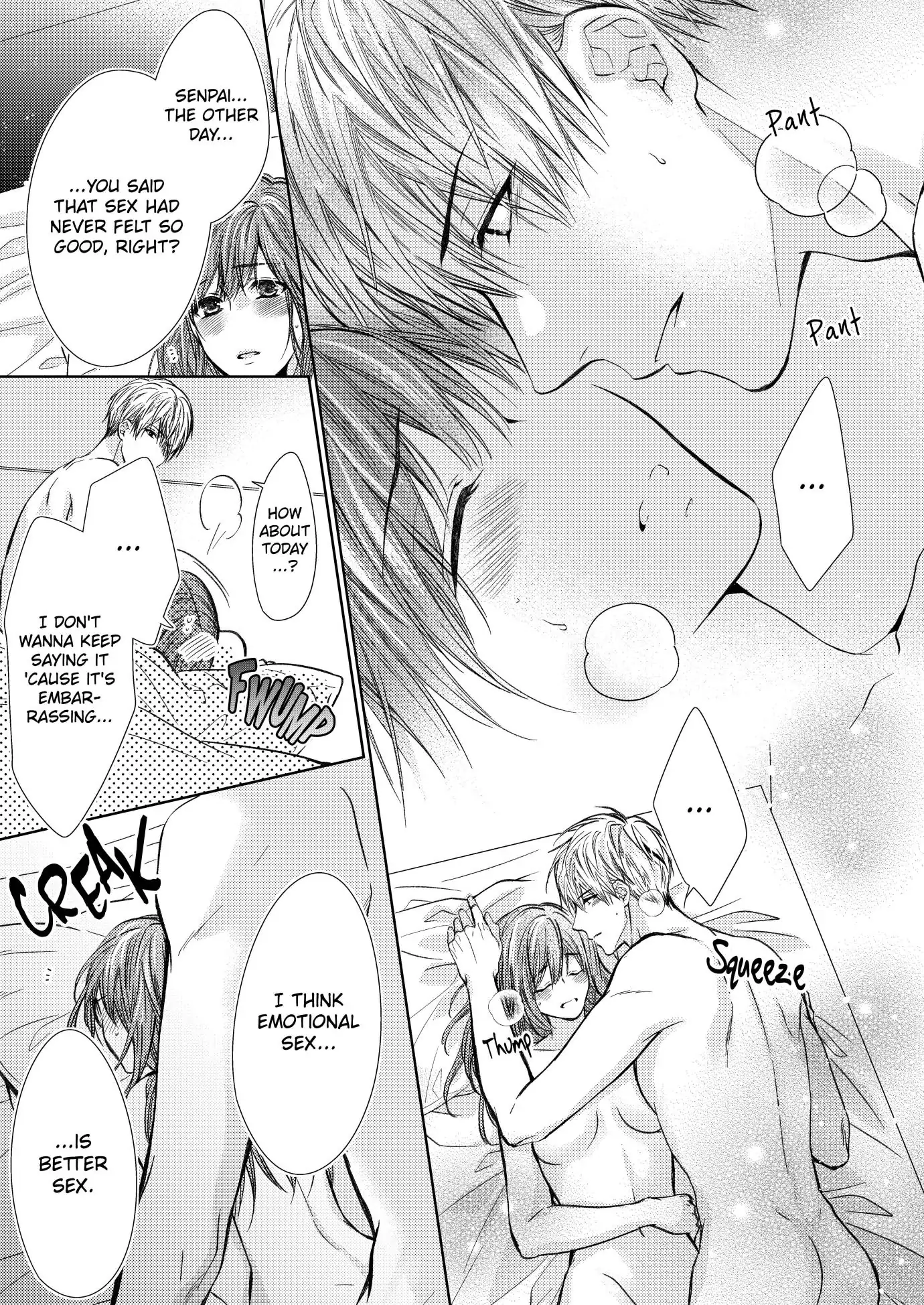Amaete Iiyo, Mitasukara. - Honne no H de Midasareru Yoru Chapter 9 - page 8