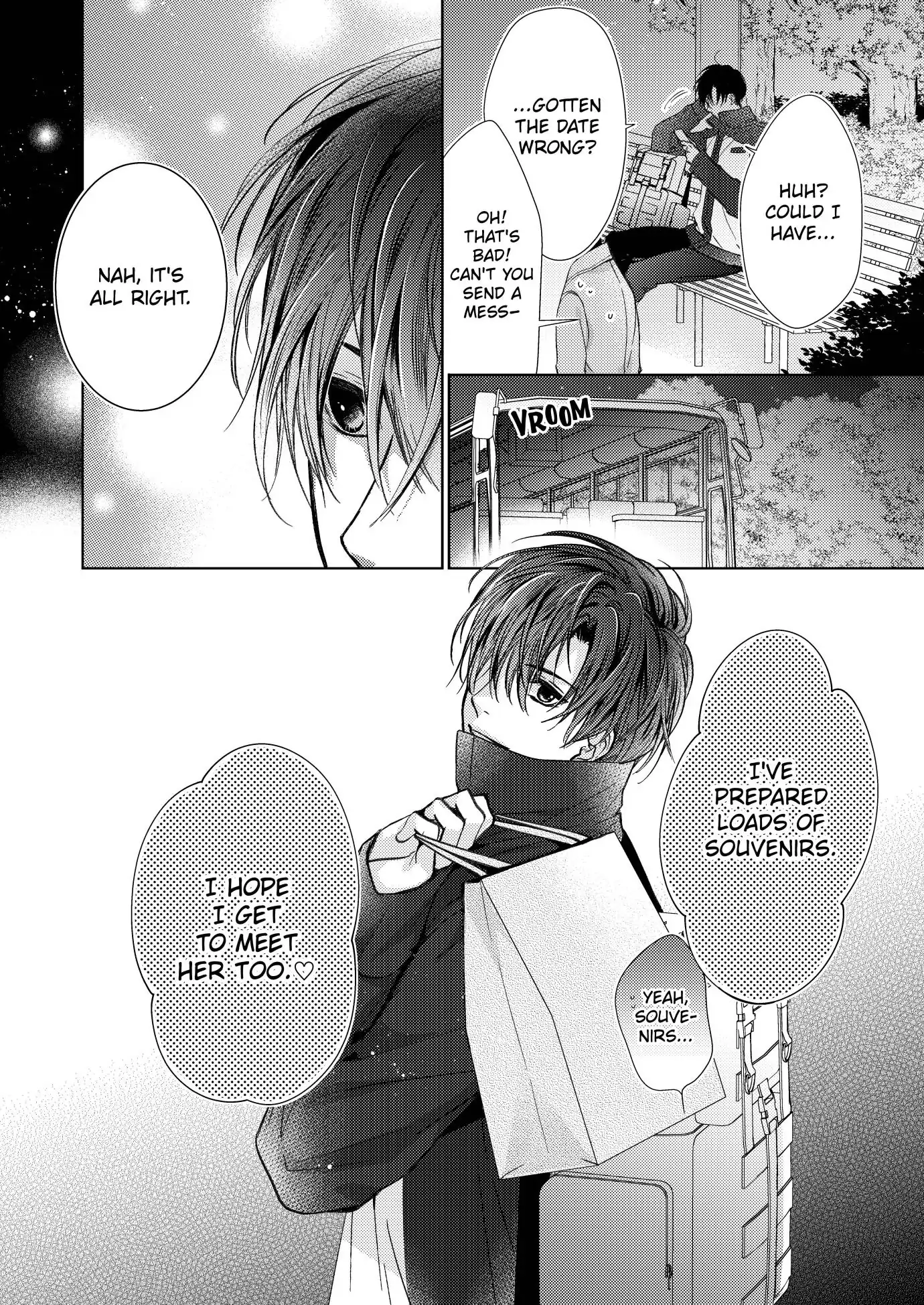 Amaete Iiyo, Mitasukara. - Honne no H de Midasareru Yoru Chapter 24 - page 9