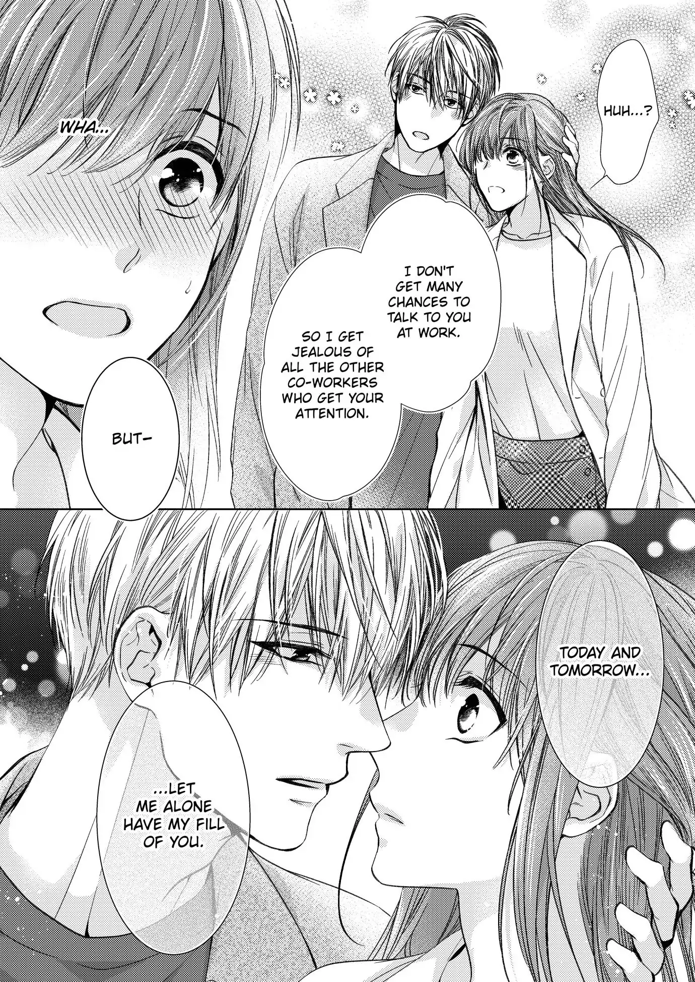 Amaete Iiyo, Mitasukara. - Honne no H de Midasareru Yoru Chapter 24 - page 7
