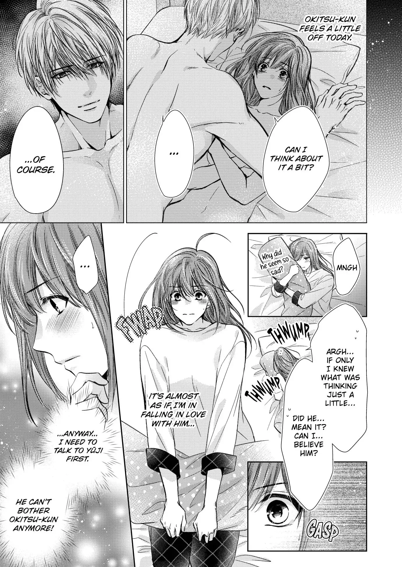 Amaete Iiyo, Mitasukara. - Honne no H de Midasareru Yoru Chapter 14 - page 4
