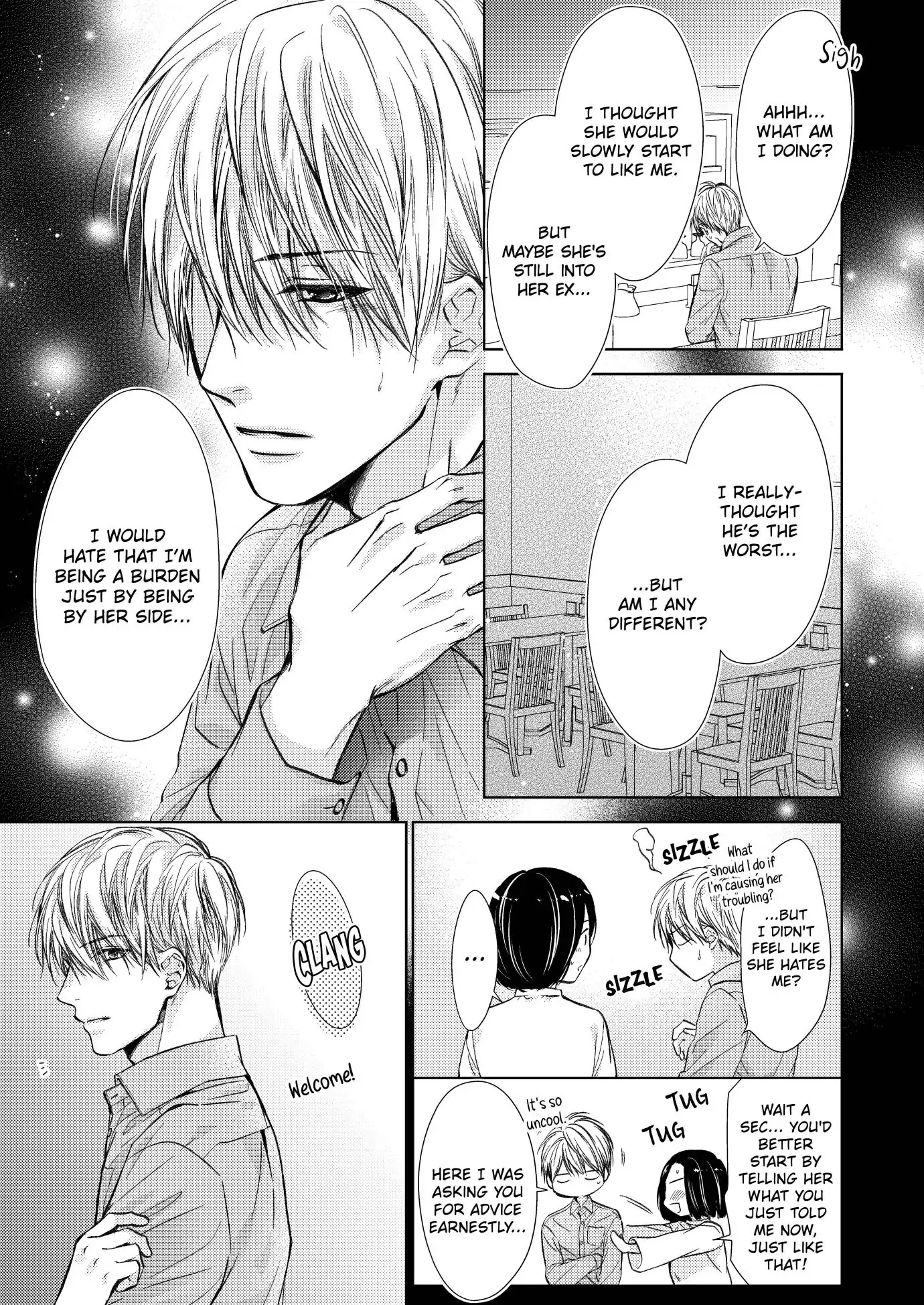 Amaete Iiyo, Mitasukara. - Honne no H de Midasareru Yoru Chapter 14 - page 8