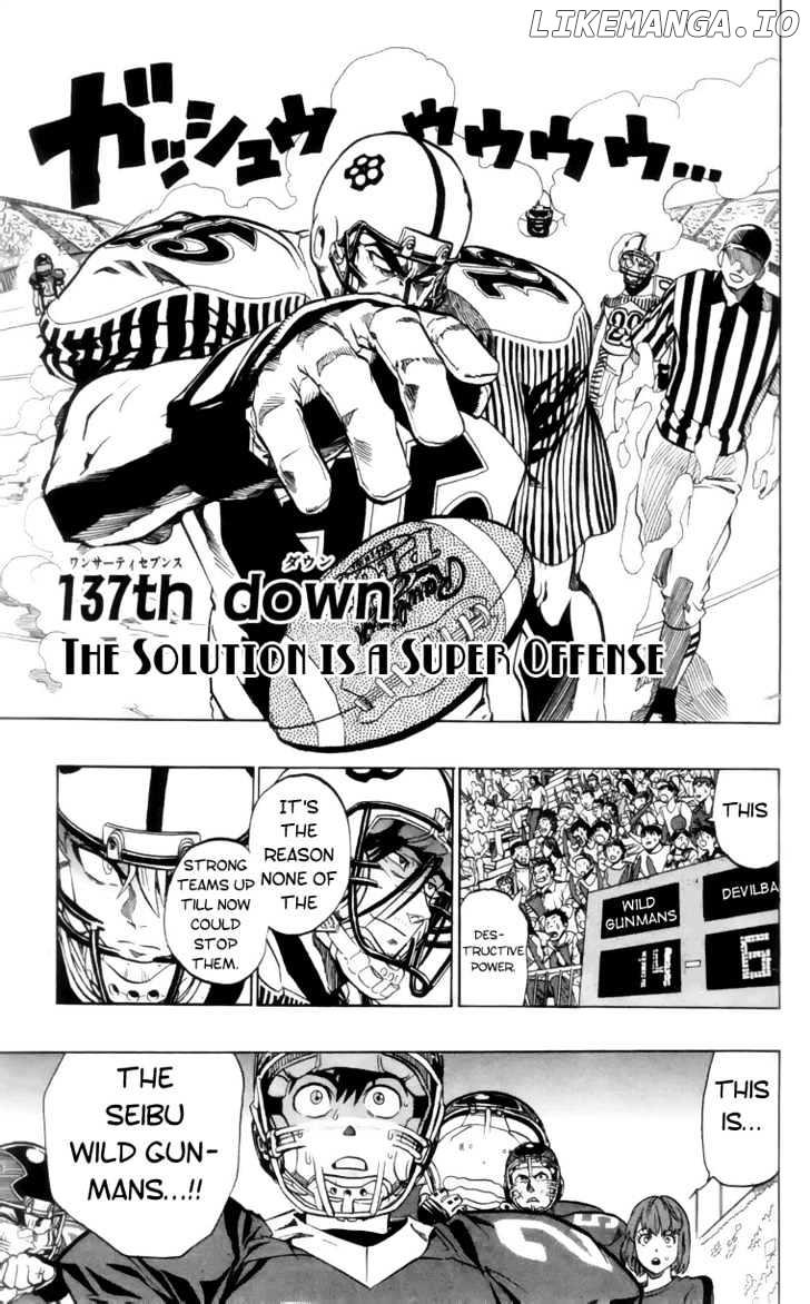 Eyeshield 21 chapter 137 - page 1