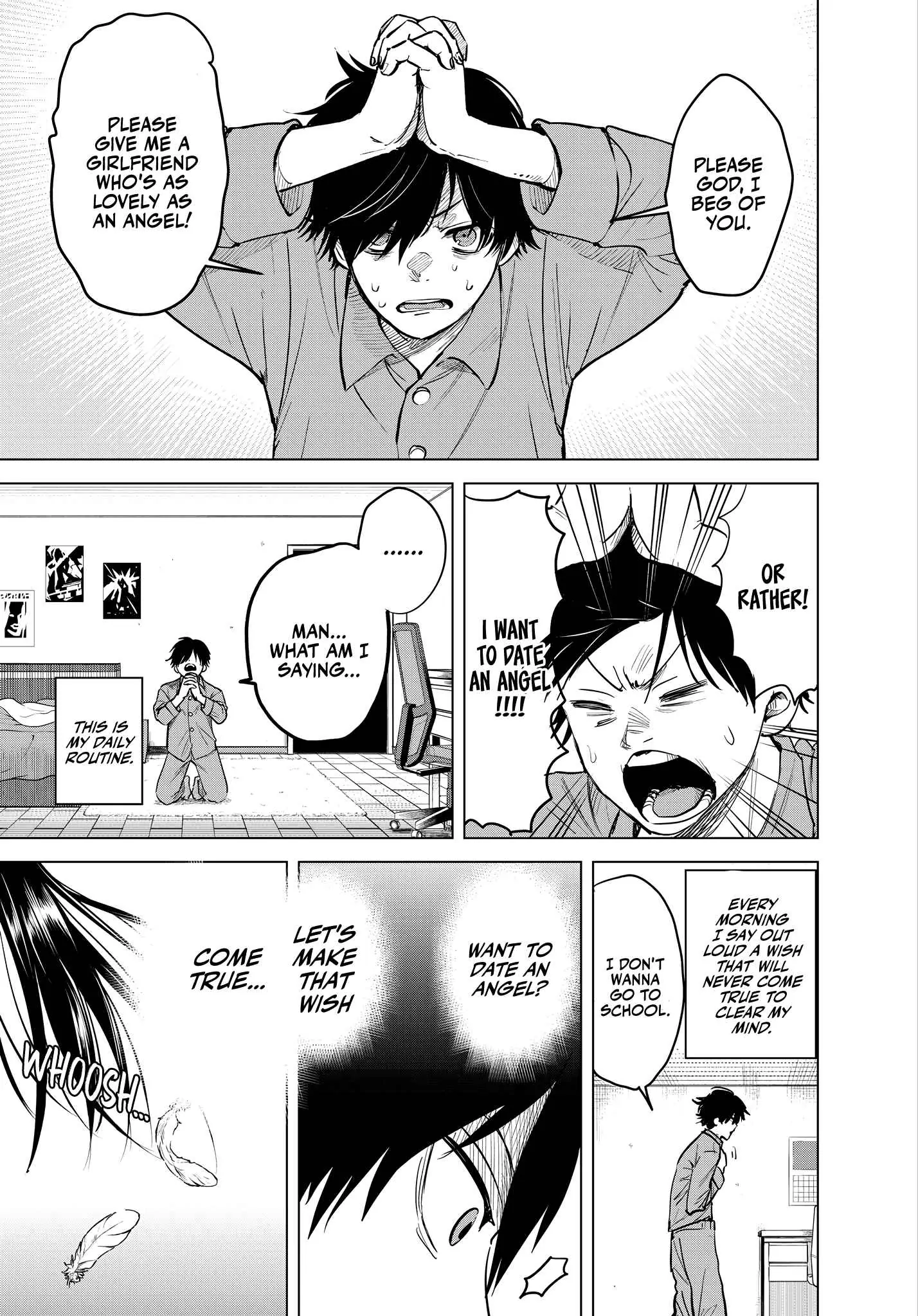 An Angel Came To Me When I Prayed Everyday Chapter 1 - page 1