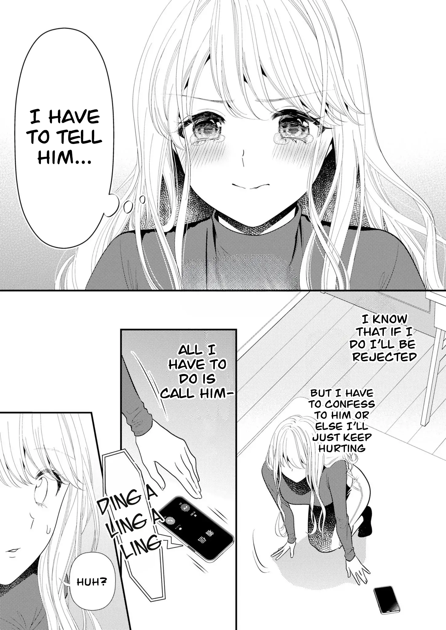 Yandere Killing!! ~When I told my obsessive childhood friend, "I love you too," he shifted to the romantic comedy route~ Chapter 1 - page 34