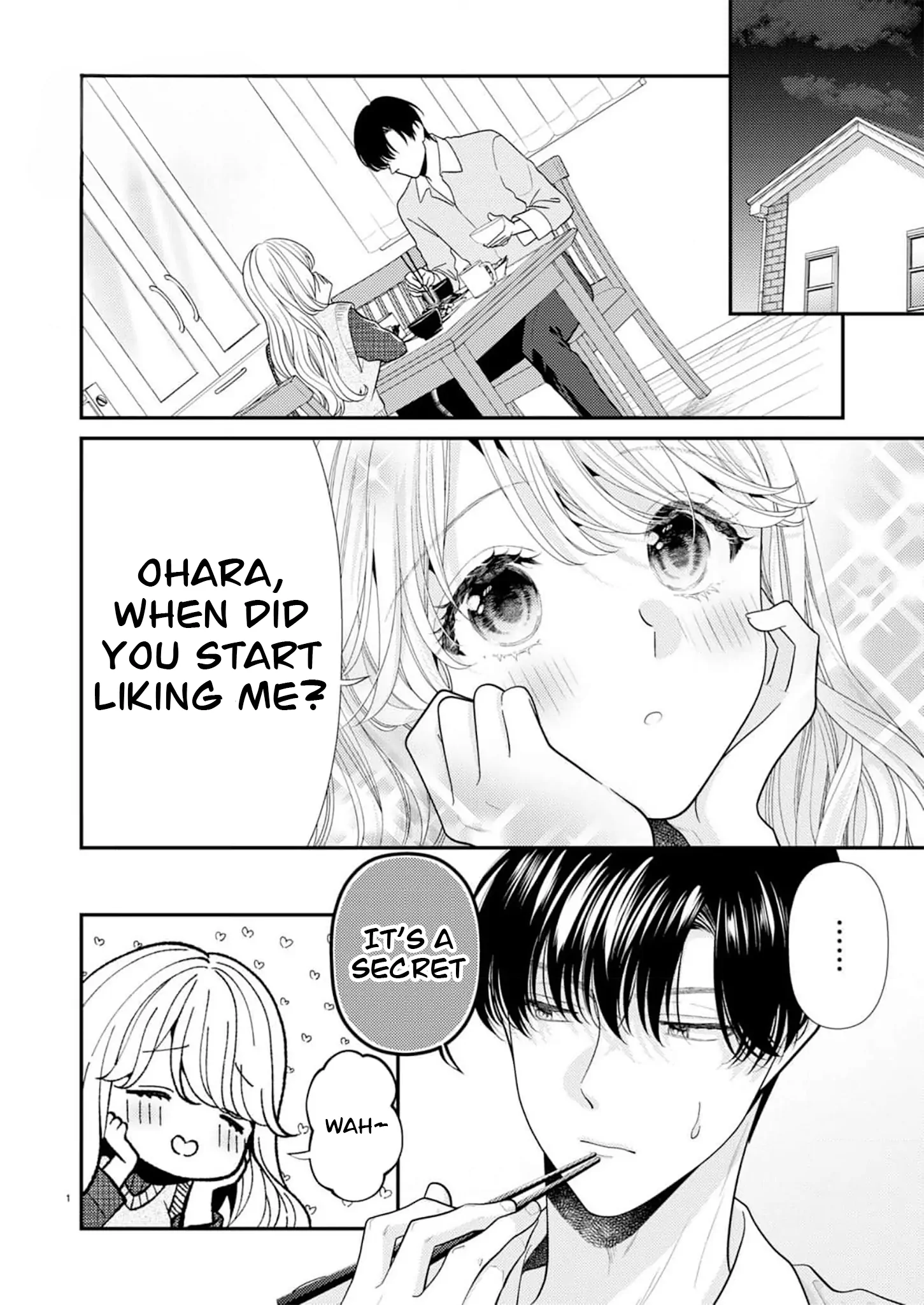 Yandere Killing!! ~When I told my obsessive childhood friend, "I love you too," he shifted to the romantic comedy route~ Chapter 3 - page 1