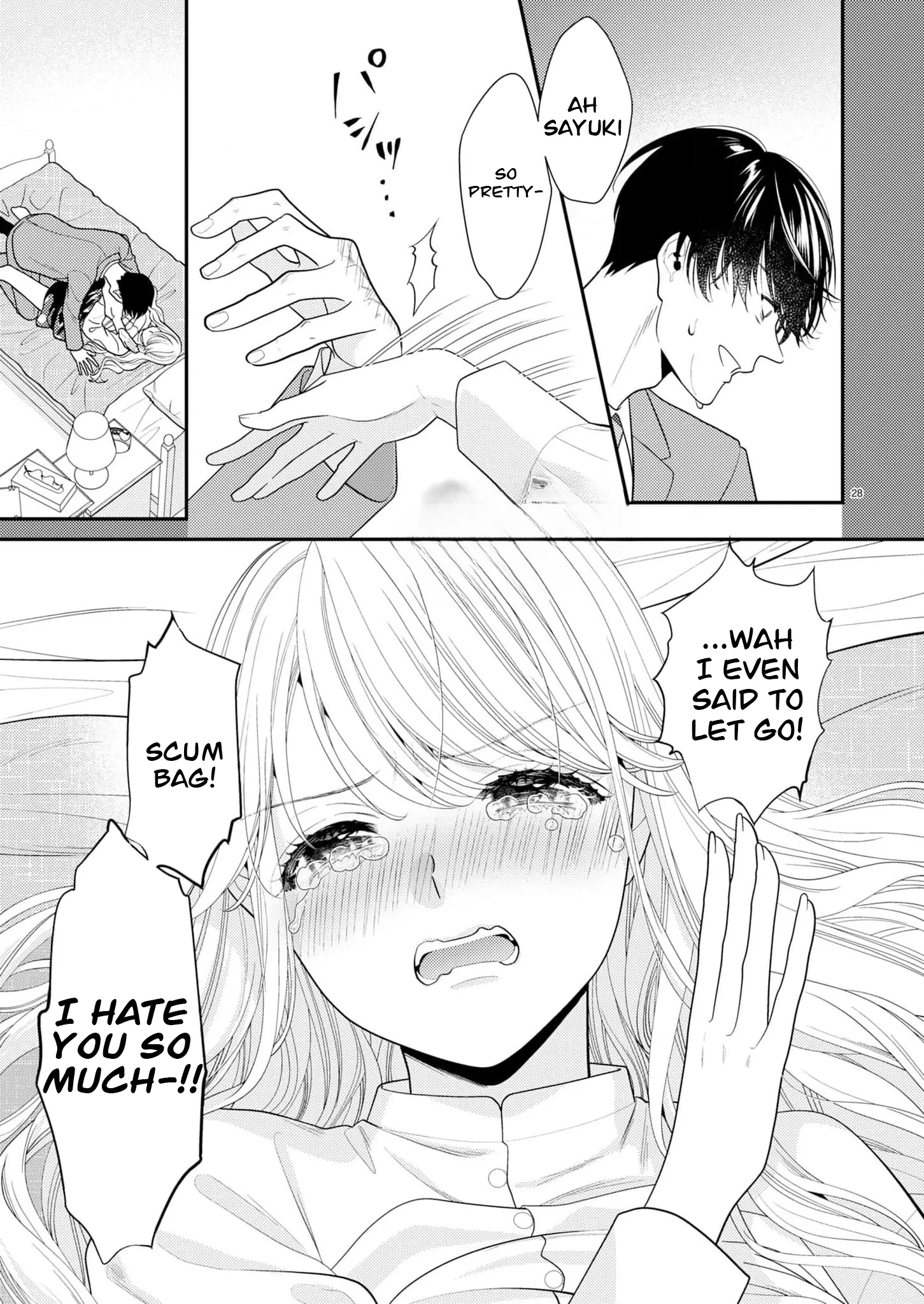 Yandere Killing!! ~When I told my obsessive childhood friend, "I love you too," he shifted to the romantic comedy route~ Chapter 3 - page 28