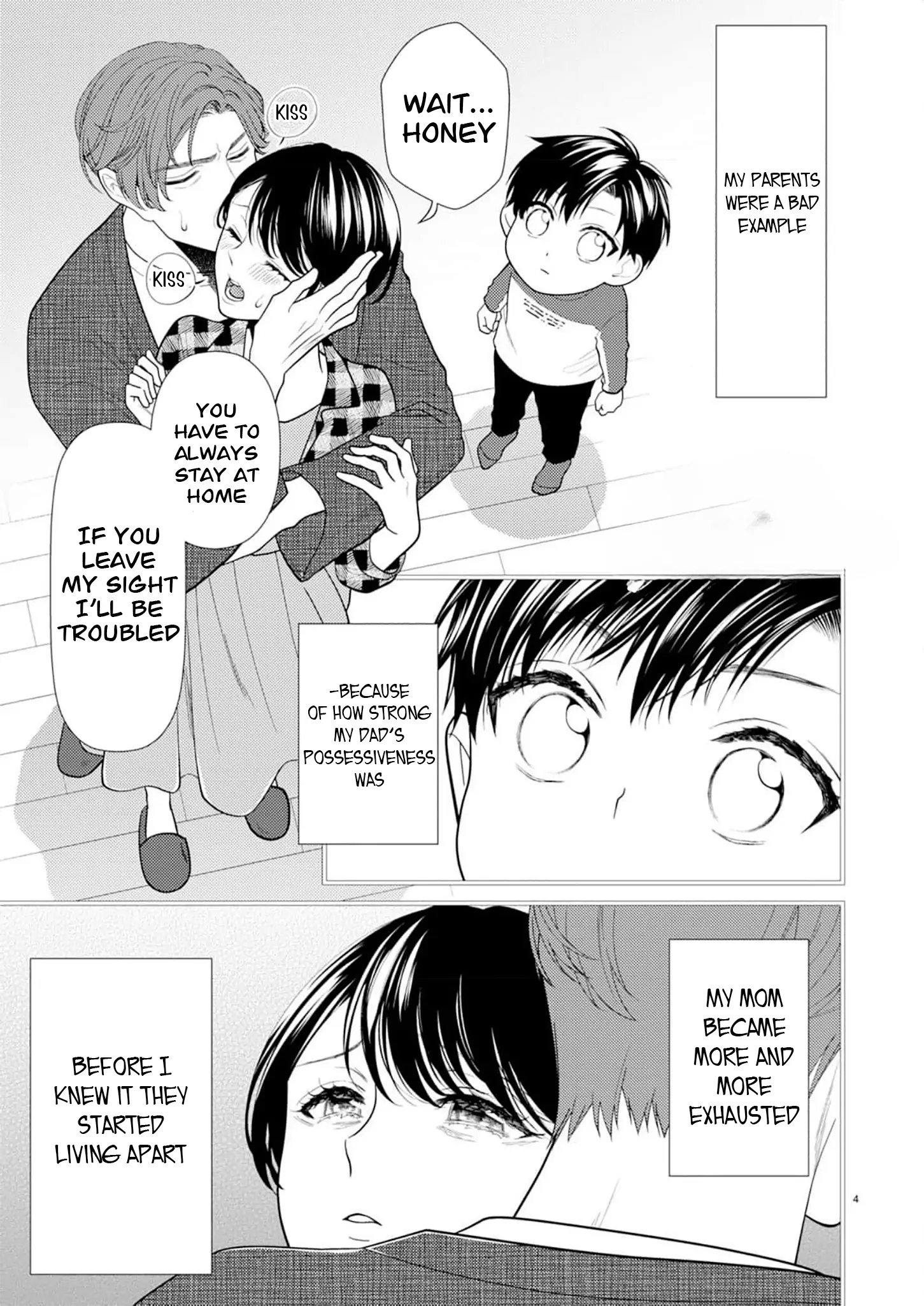 Yandere Killing!! ~When I told my obsessive childhood friend, "I love you too," he shifted to the romantic comedy route~ Chapter 3 - page 4