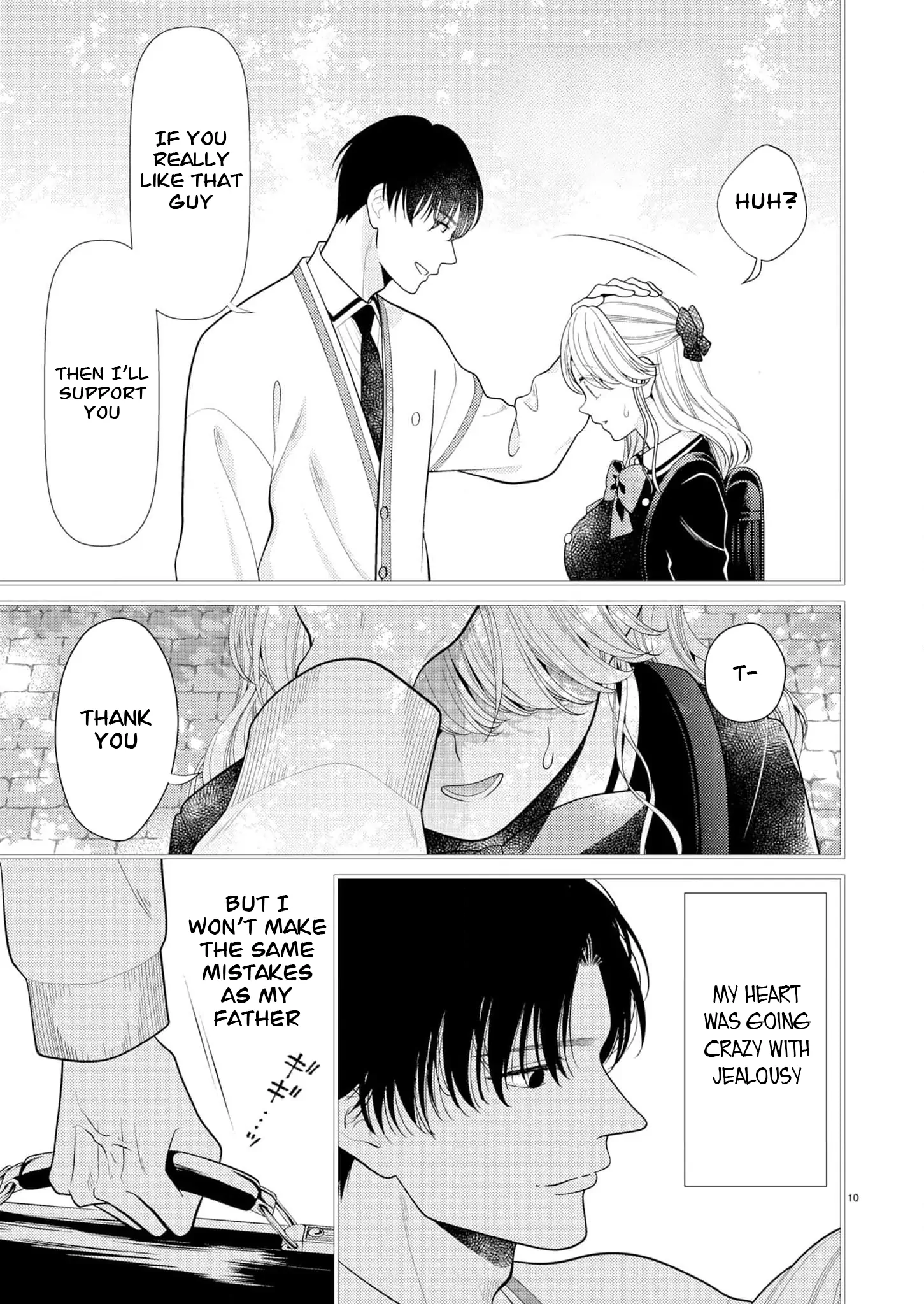 Yandere Killing!! ~When I told my obsessive childhood friend, "I love you too," he shifted to the romantic comedy route~ Chapter 3 - page 10