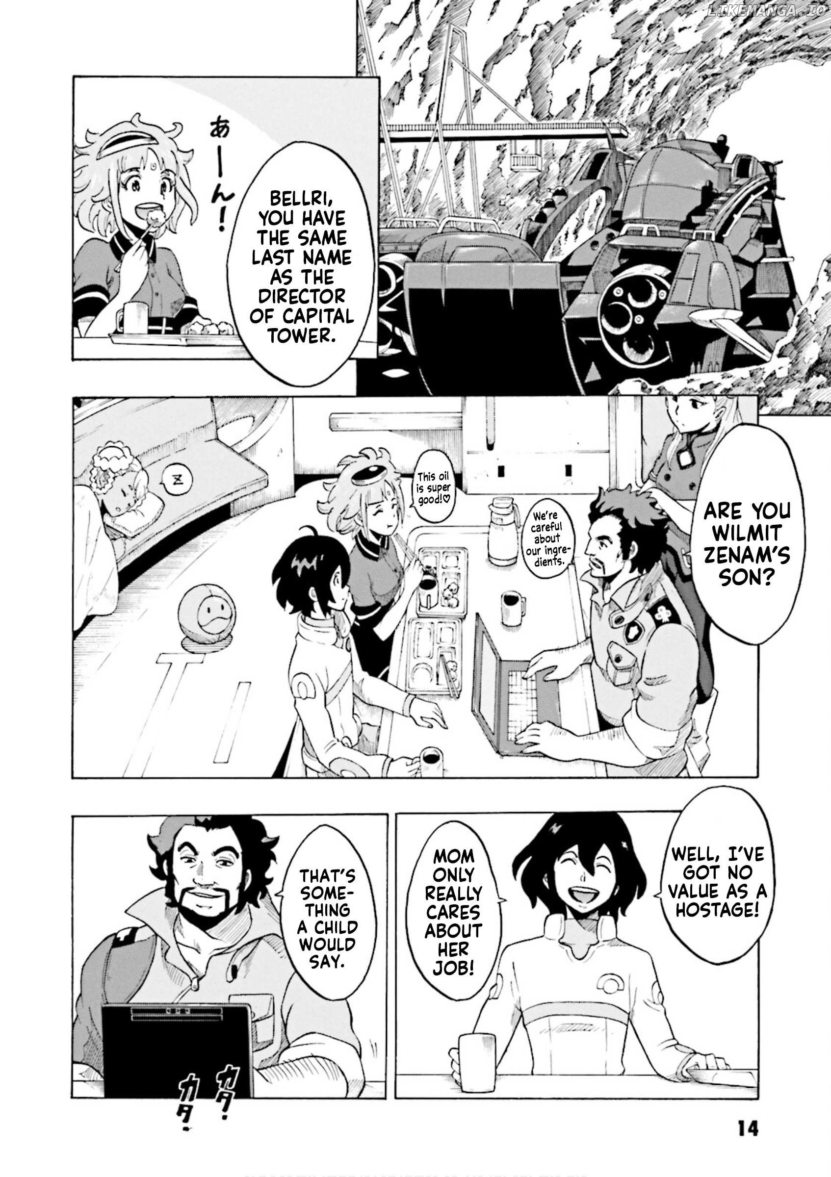 Gundam Reconguista In G Chapter 4 - page 14