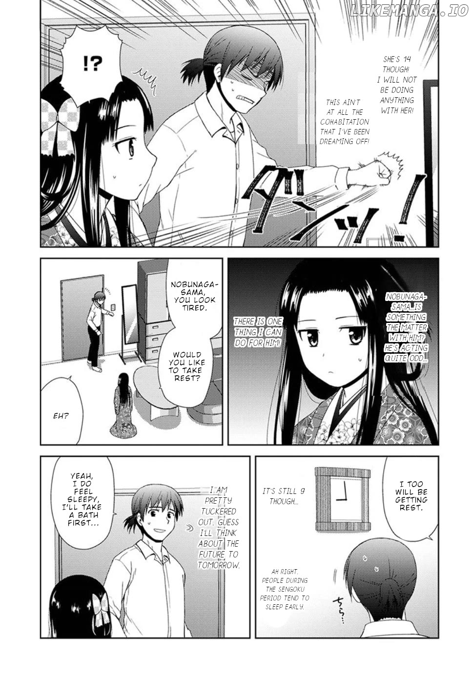 Nobunaga Teacher's Young Bride Chapter 3 - page 10