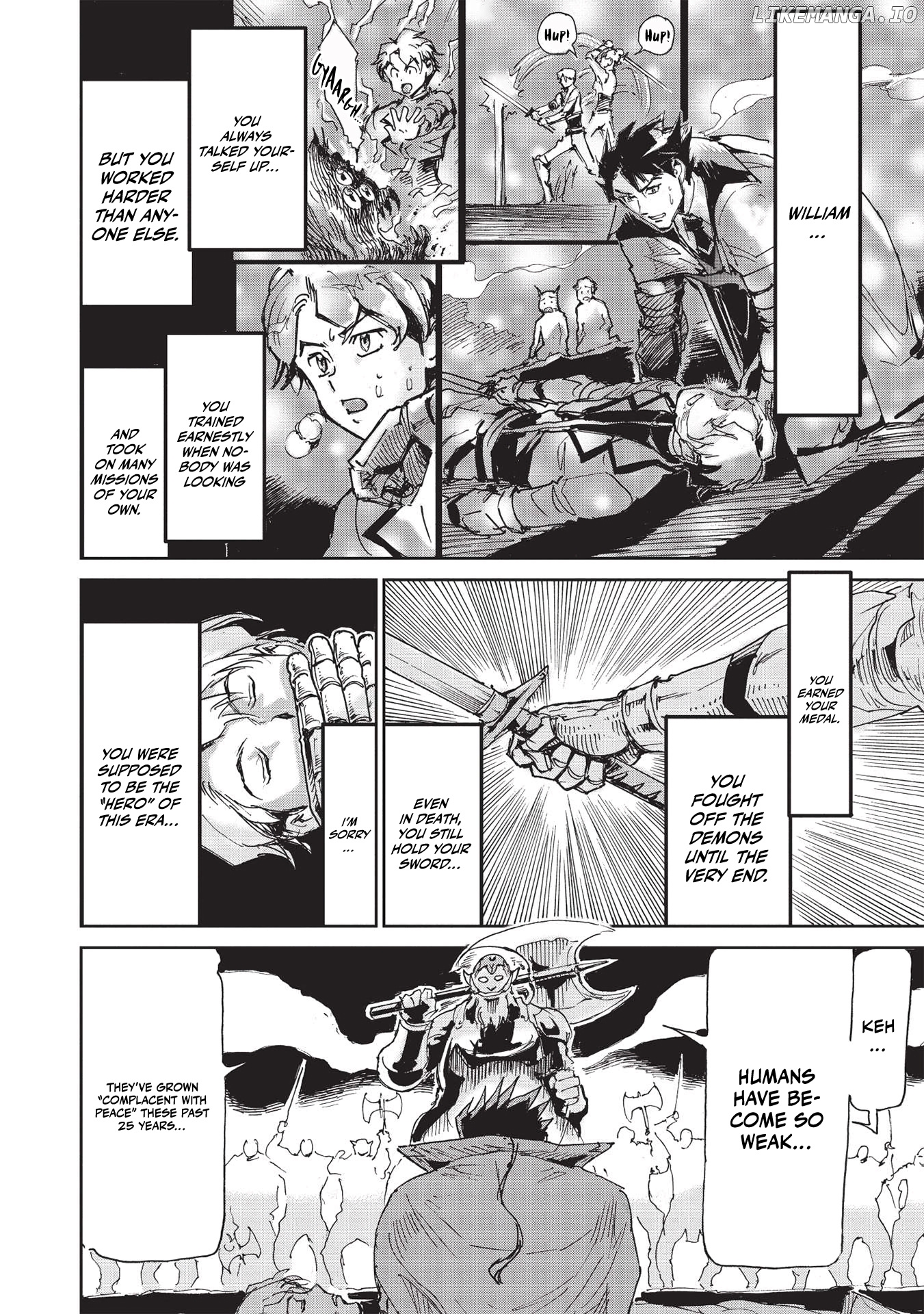 The Strongest Heroes, Now in Their 40’s, Once Again Become Warriors on the Battlefield chapter 1.2 - page 17