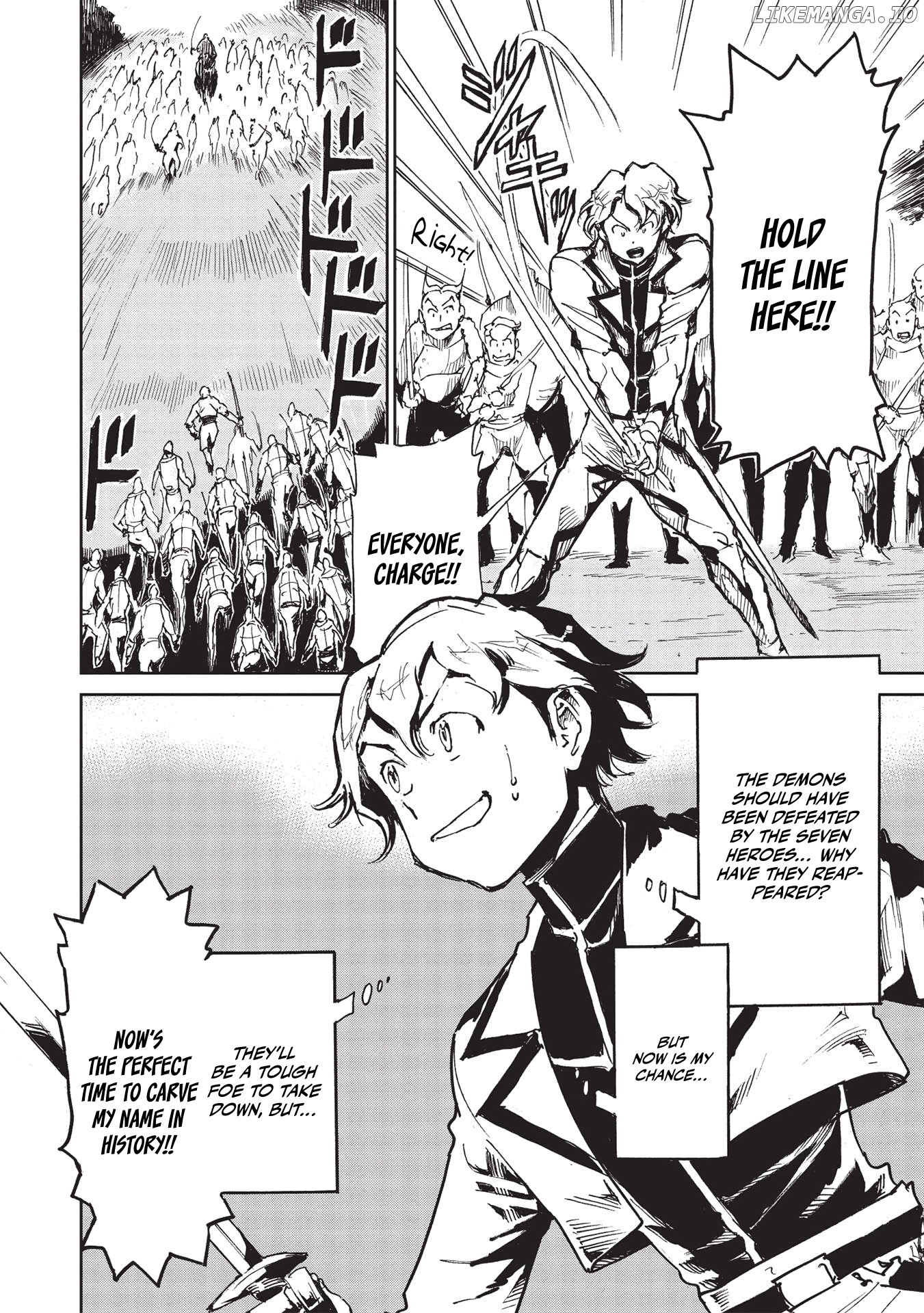 The Strongest Heroes, Now in Their 40’s, Once Again Become Warriors on the Battlefield chapter 1.2 - page 3