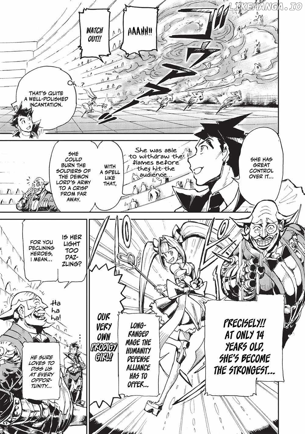 The Strongest Heroes, Now in Their 40’s, Once Again Become Warriors on the Battlefield chapter 3.2 - page 12