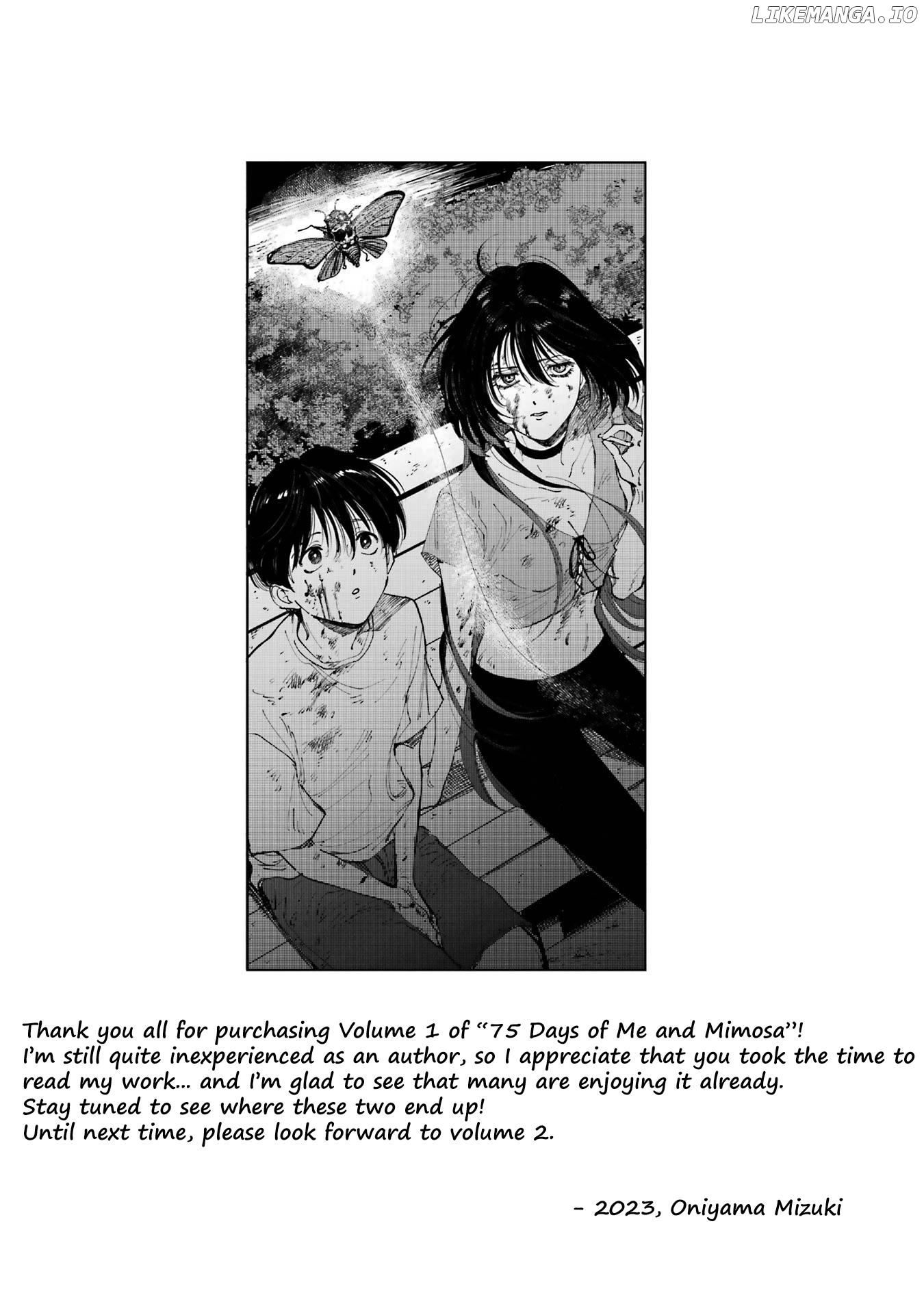Boku To Mimoza No 75-Nichi chapter 4.5 - page 9