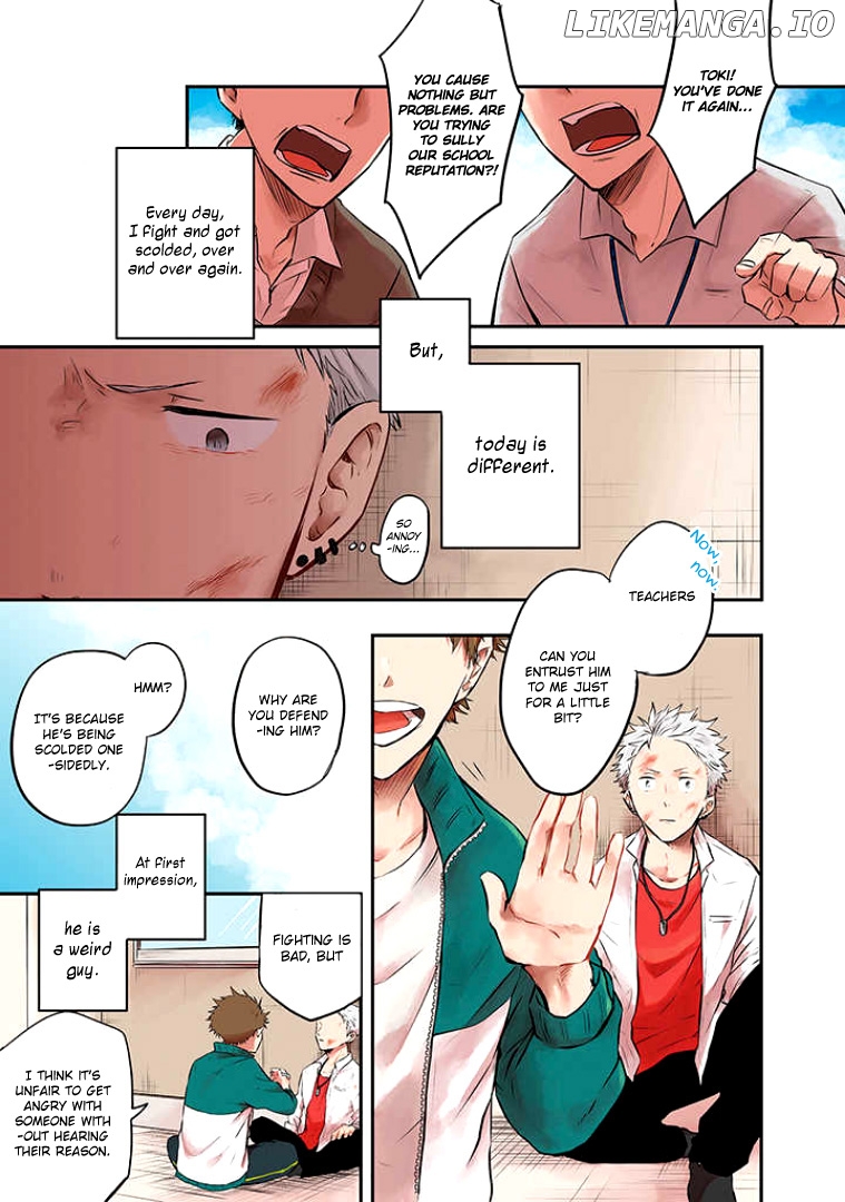 Sahara-Sensei To Toki-Kun chapter 1 - page 2