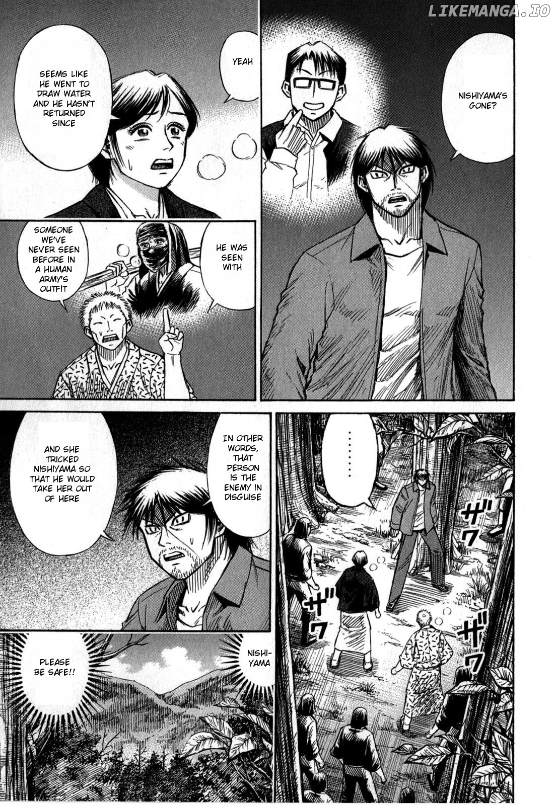 Higanjima - Last 47 Days chapter 61 - page 1
