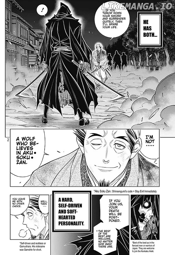 Rurouni Kenshin: Hokkaido Arc chapter 44 - page 2
