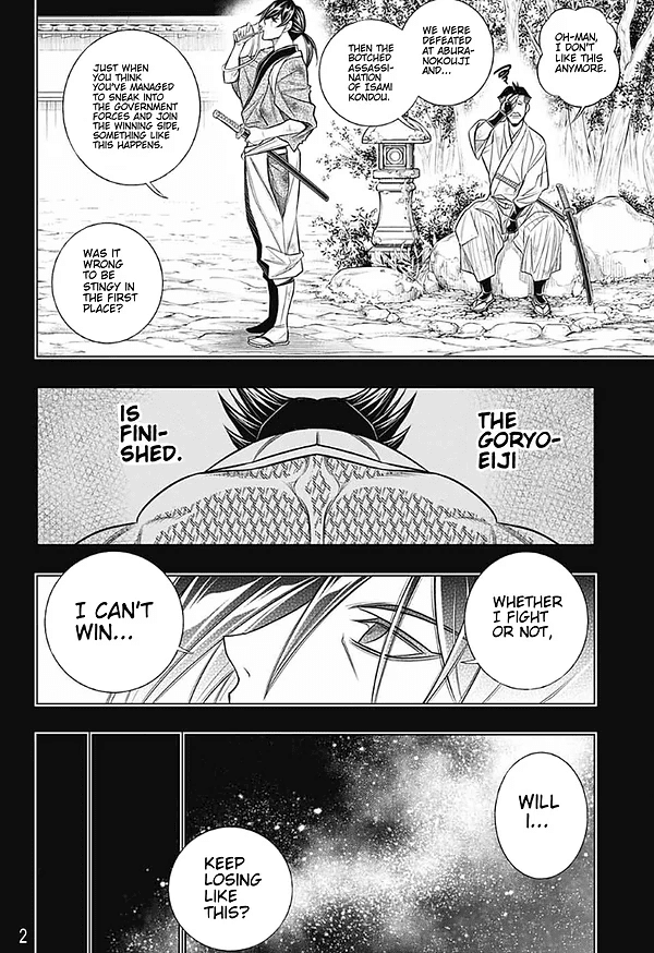 Rurouni Kenshin: Hokkaido Arc chapter 45 - page 2